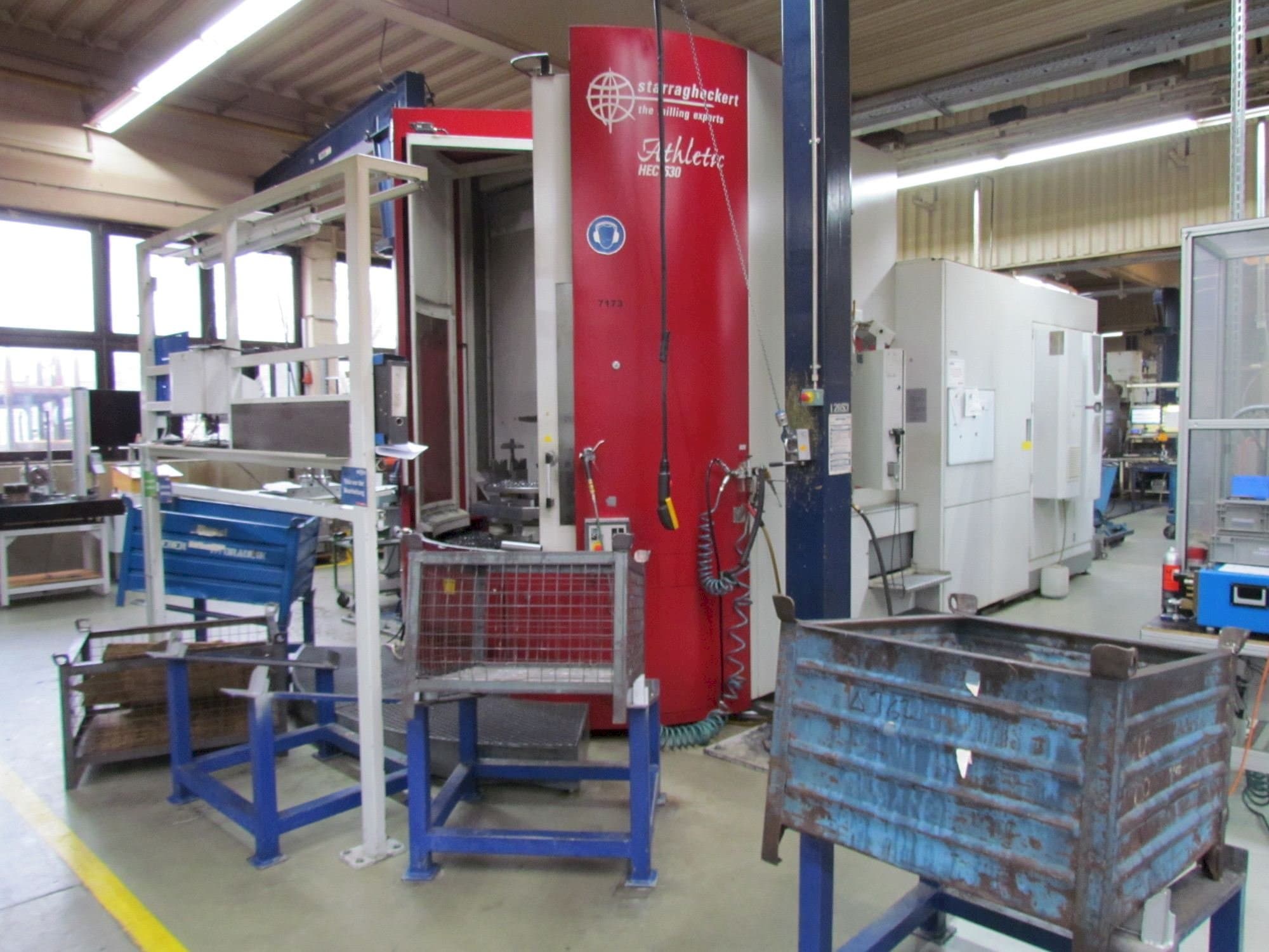 Frontansicht der Heckert HEC 630  Maschine