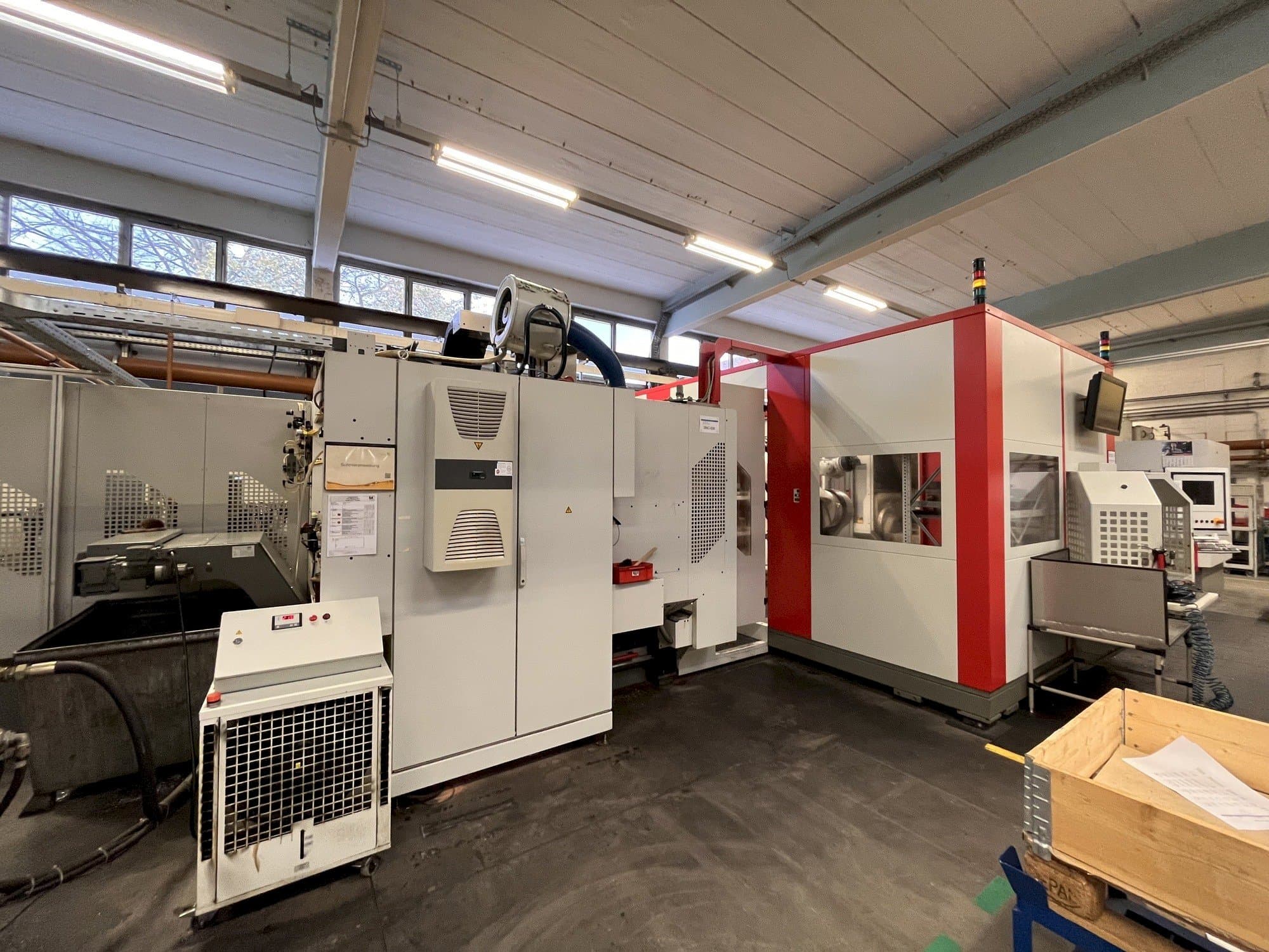 Frontansicht der HERMLE C 40 U Maschine