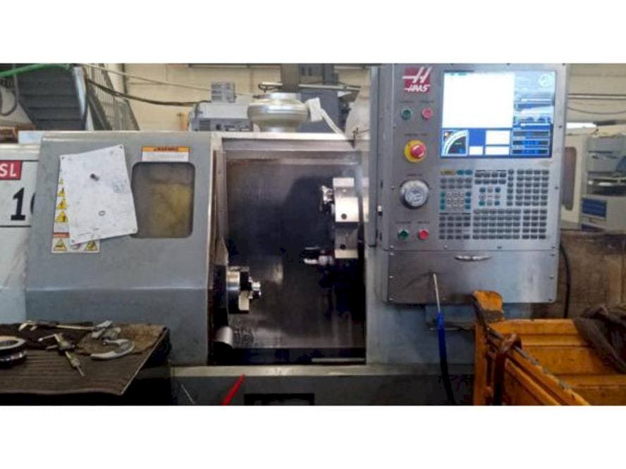 Frontansicht der HAAS SL-10  Maschine