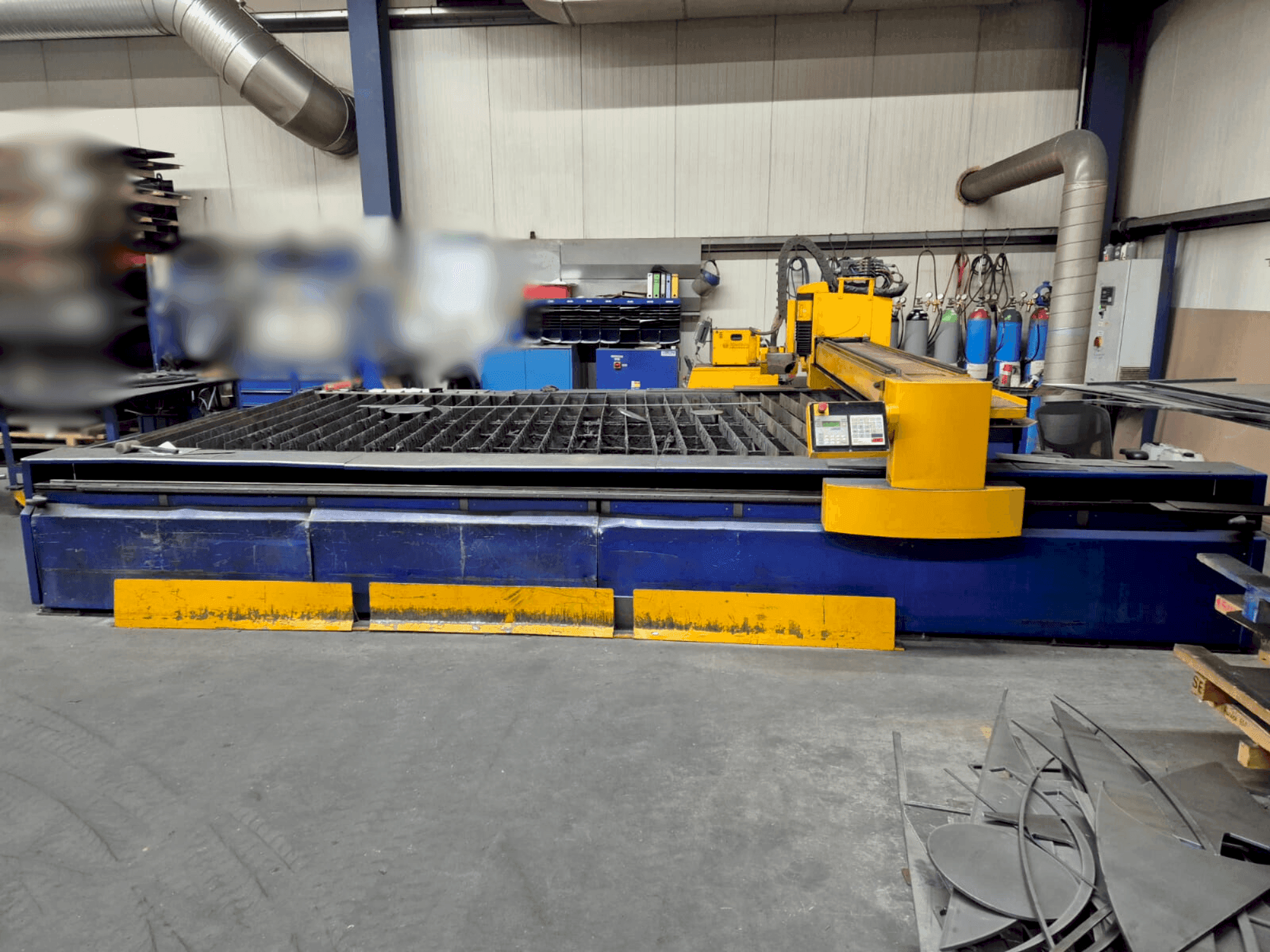 Frontansicht der MicroStep SPL-P 4501.25  Maschine