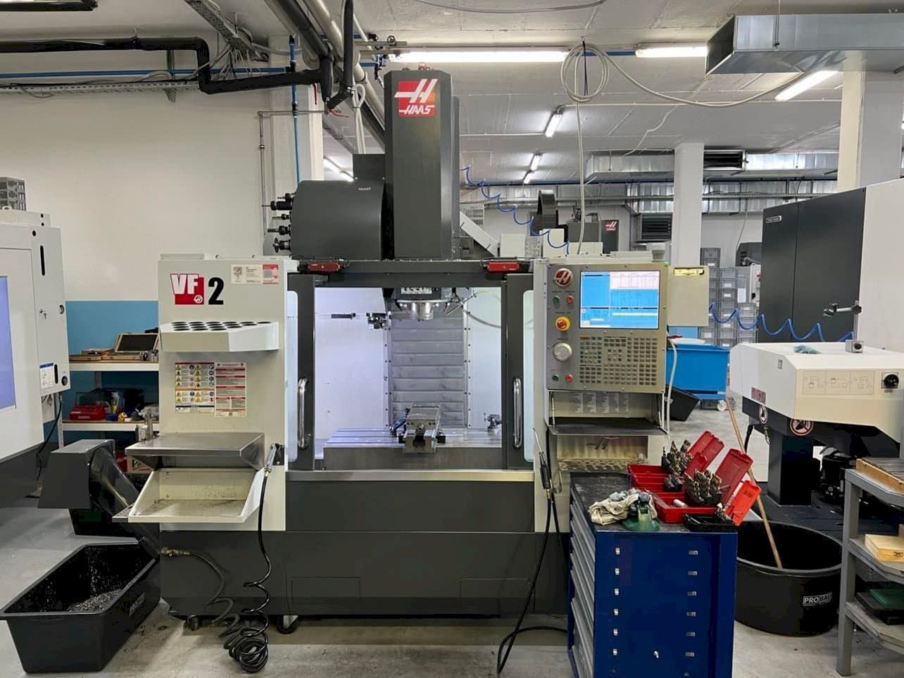Frontansicht der HAAS VF-2  Maschine