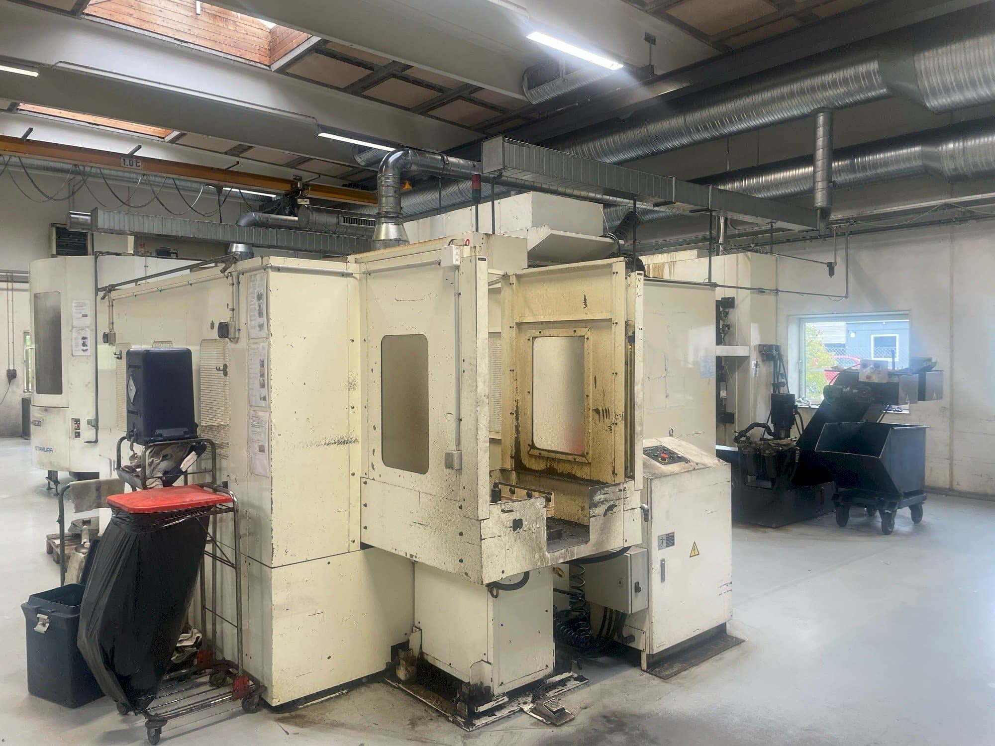 Frontansicht der Niigata SPN 50  Maschine