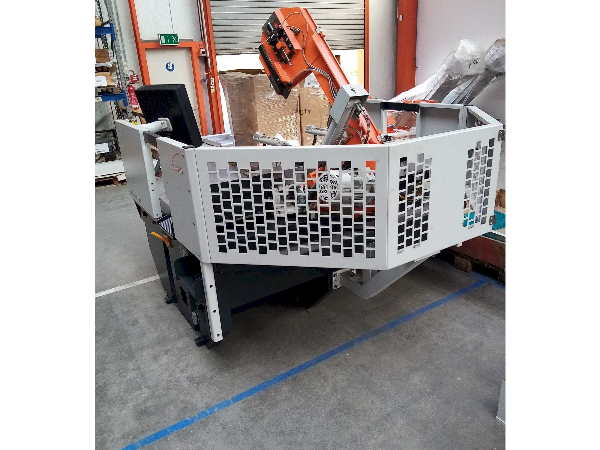 Frontansicht der KASTO micut A 2.6  Maschine