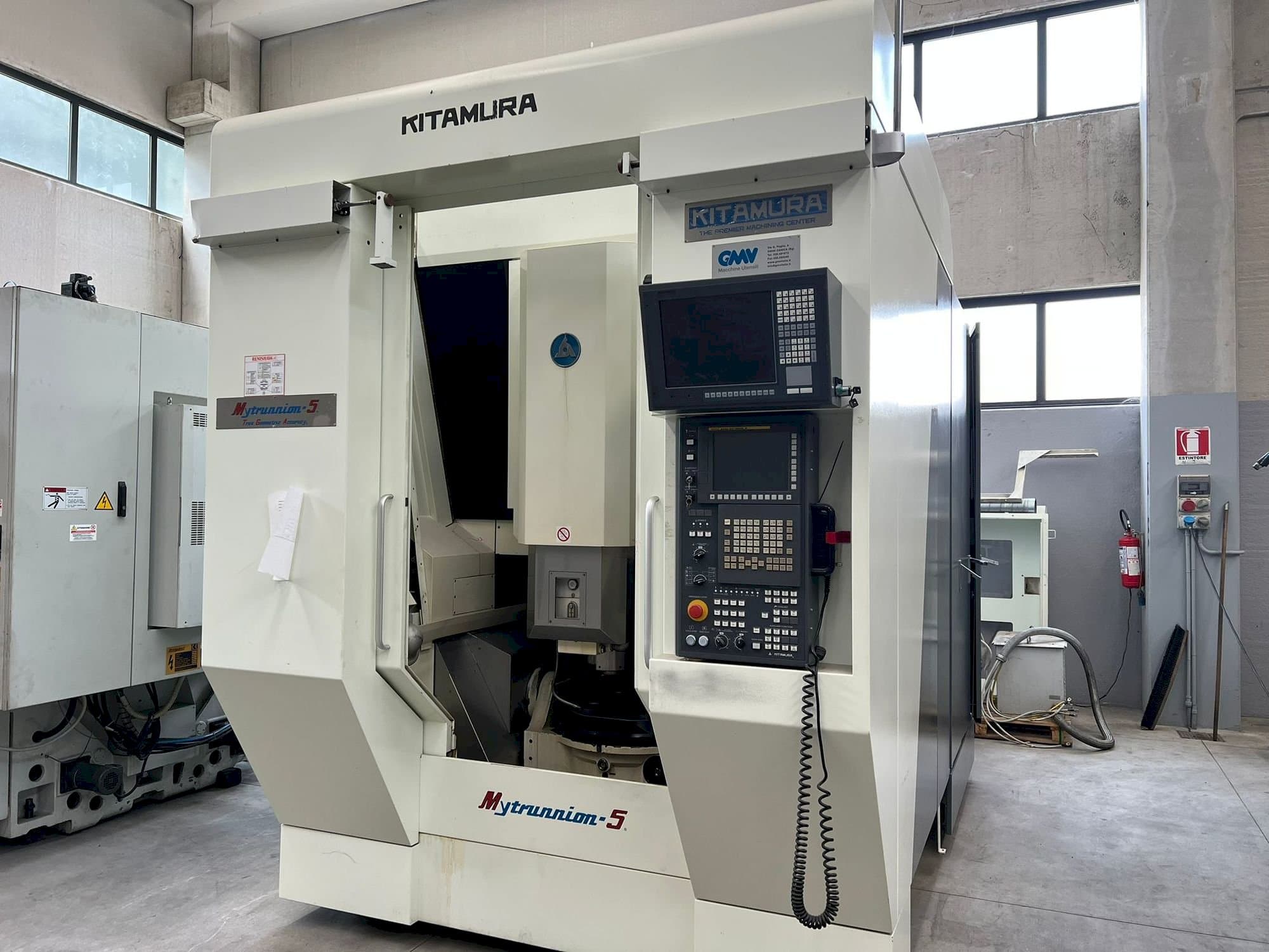 Frontansicht der Kitamura Mytrunnion 5  Maschine