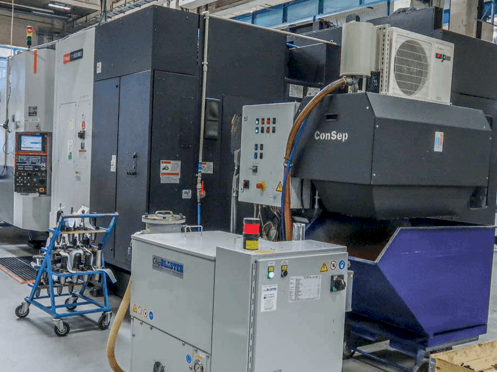 Frontansicht der Mazak NEXUS HCN 6000 II  Maschine