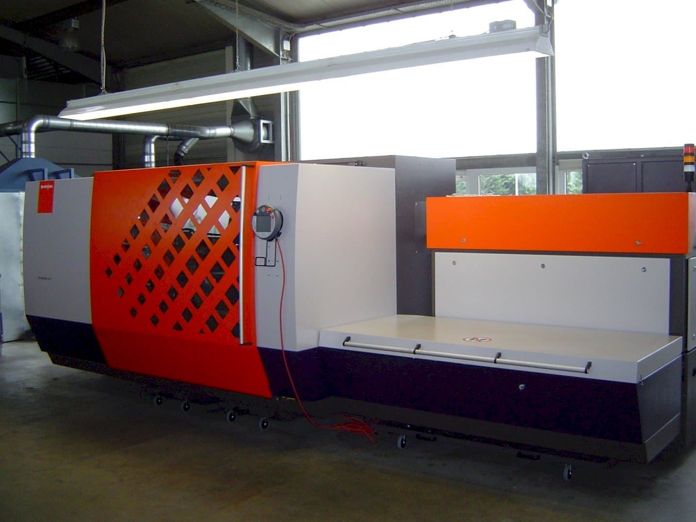 Frontansicht der Bystronic ByVention 3015  Maschine