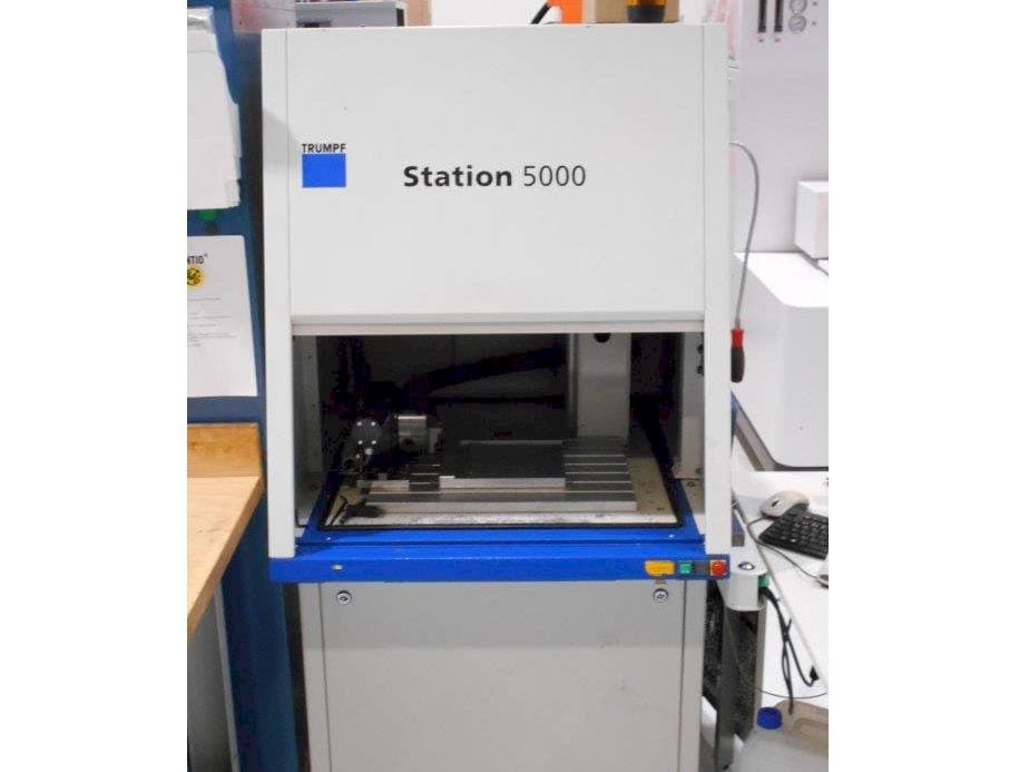 Frontansicht der Trumpf TruMark 5000  Maschine
