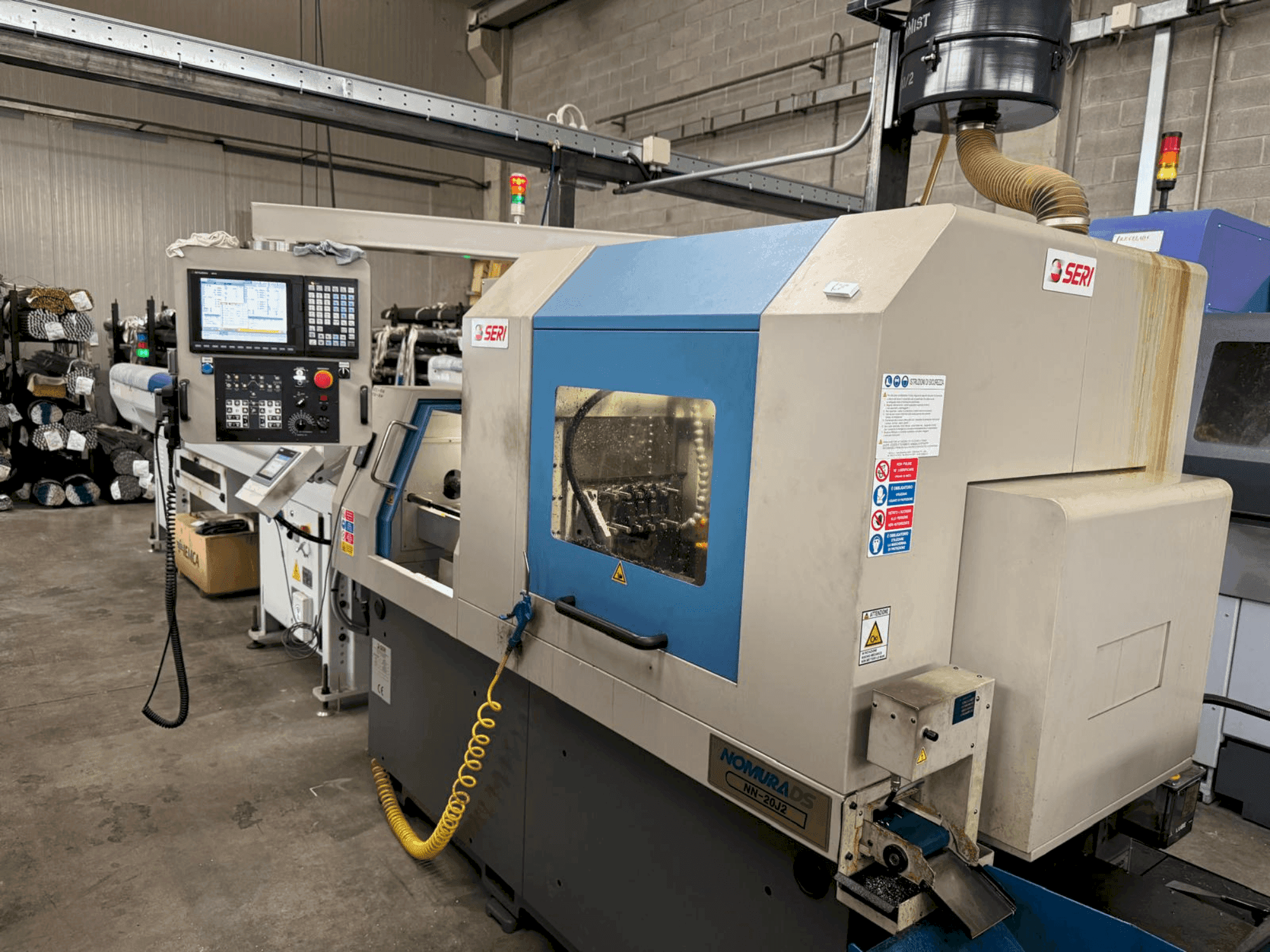 Frontansicht der NOMURA NN-20J2  Maschine