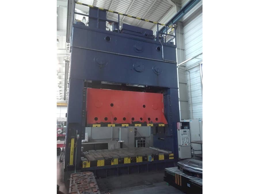 Frontansicht der Erfurt PKZZ 1000/4000  Maschine