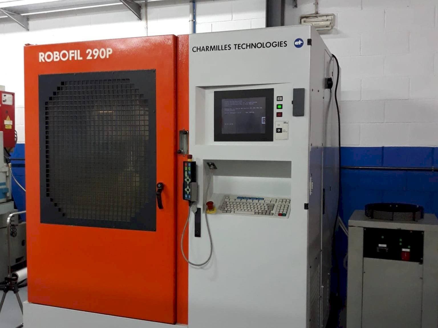 Frontansicht der CHARMILLES ROBOFIL 290 P  Maschine