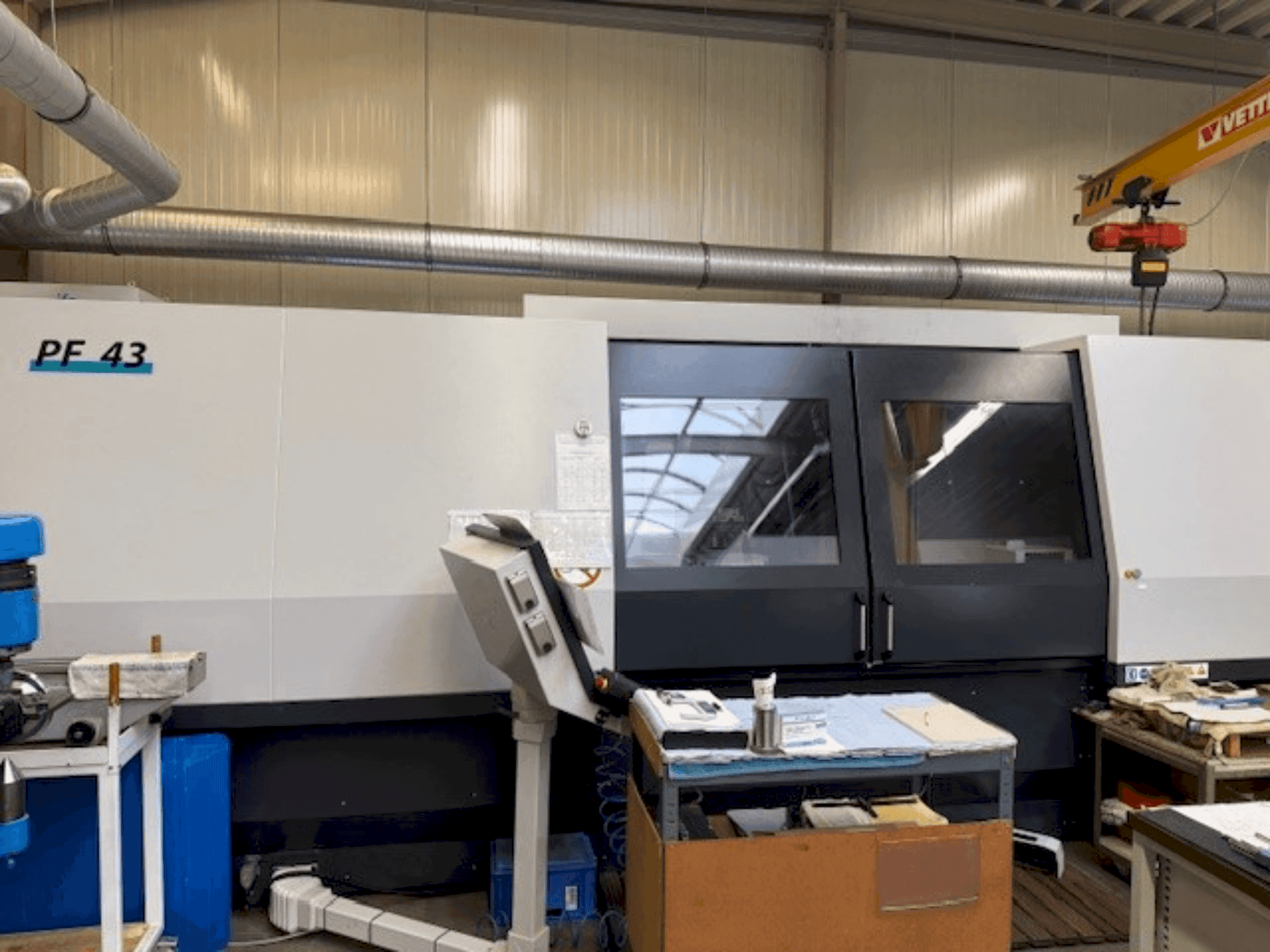 Frontansicht der Schaudt  GSN PF43  Maschine