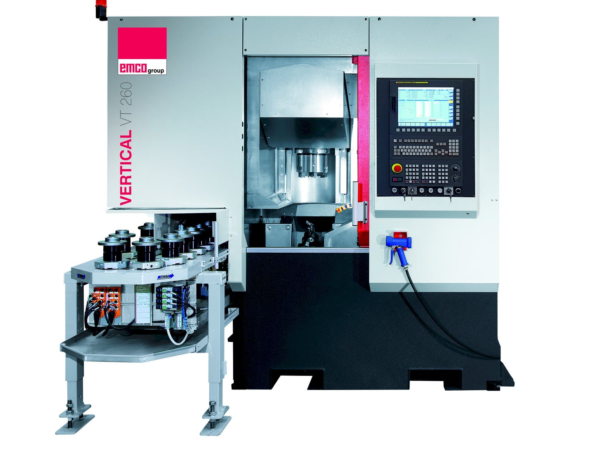 Frontansicht der EMCO VT260 MY  Maschine