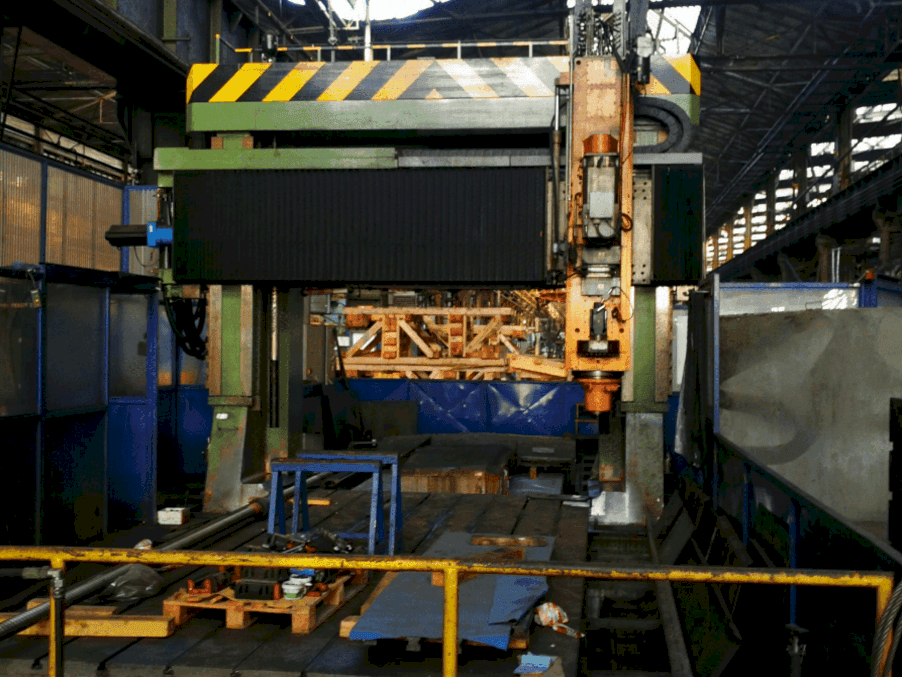 Frontansicht der FFZ 30-60  Maschine