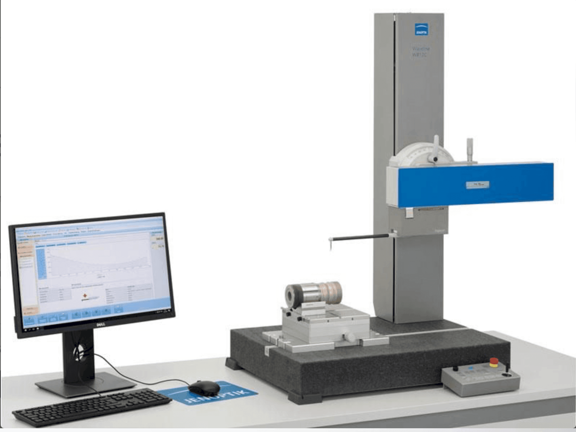Frontansicht der JENOPTIK HOMMEL ETAMIC T8000 Wavemove  Maschine