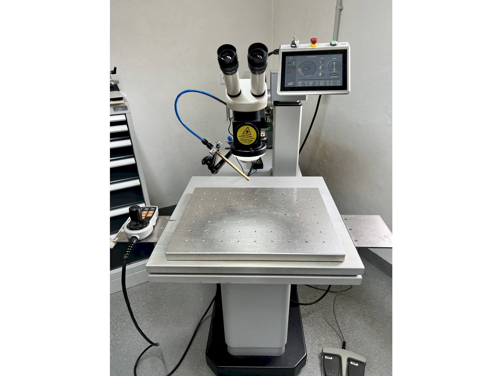 Frontansicht der ORLaser LRS EVO 160W  Maschine