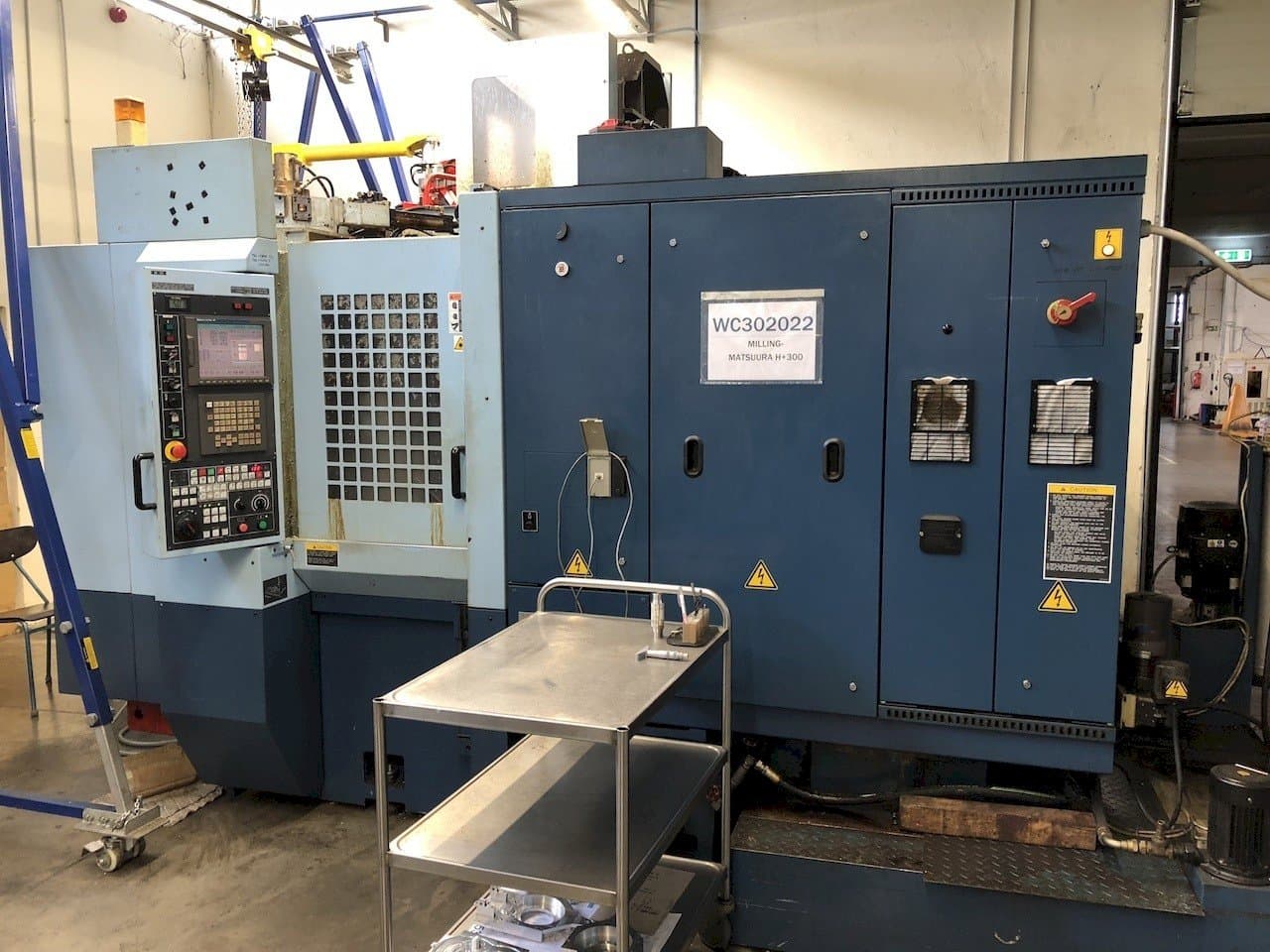 Frontansicht der Matsuura H Plus-300  Maschine