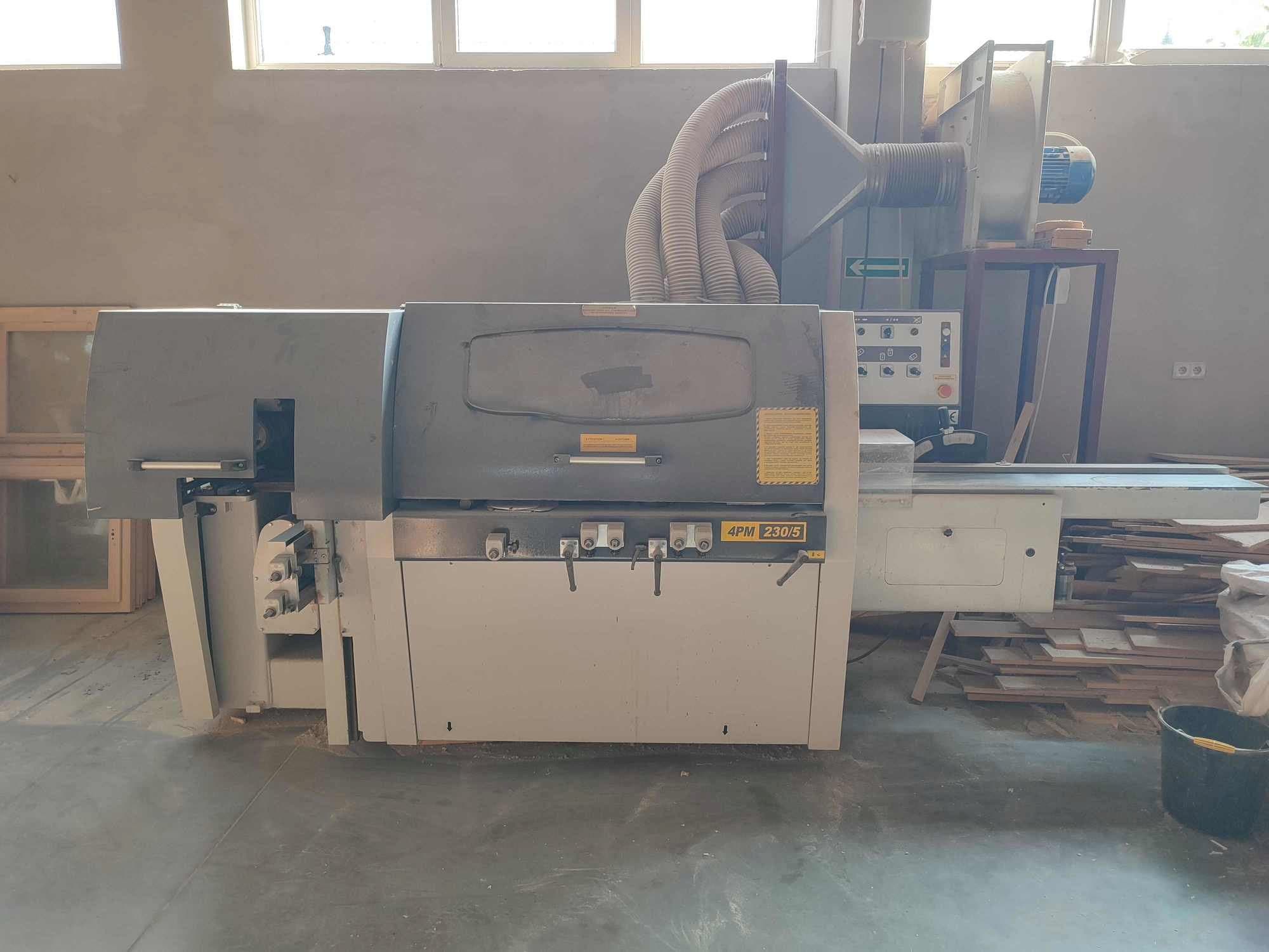 Frontansicht der HASKOVO 4PM-230/5  Maschine