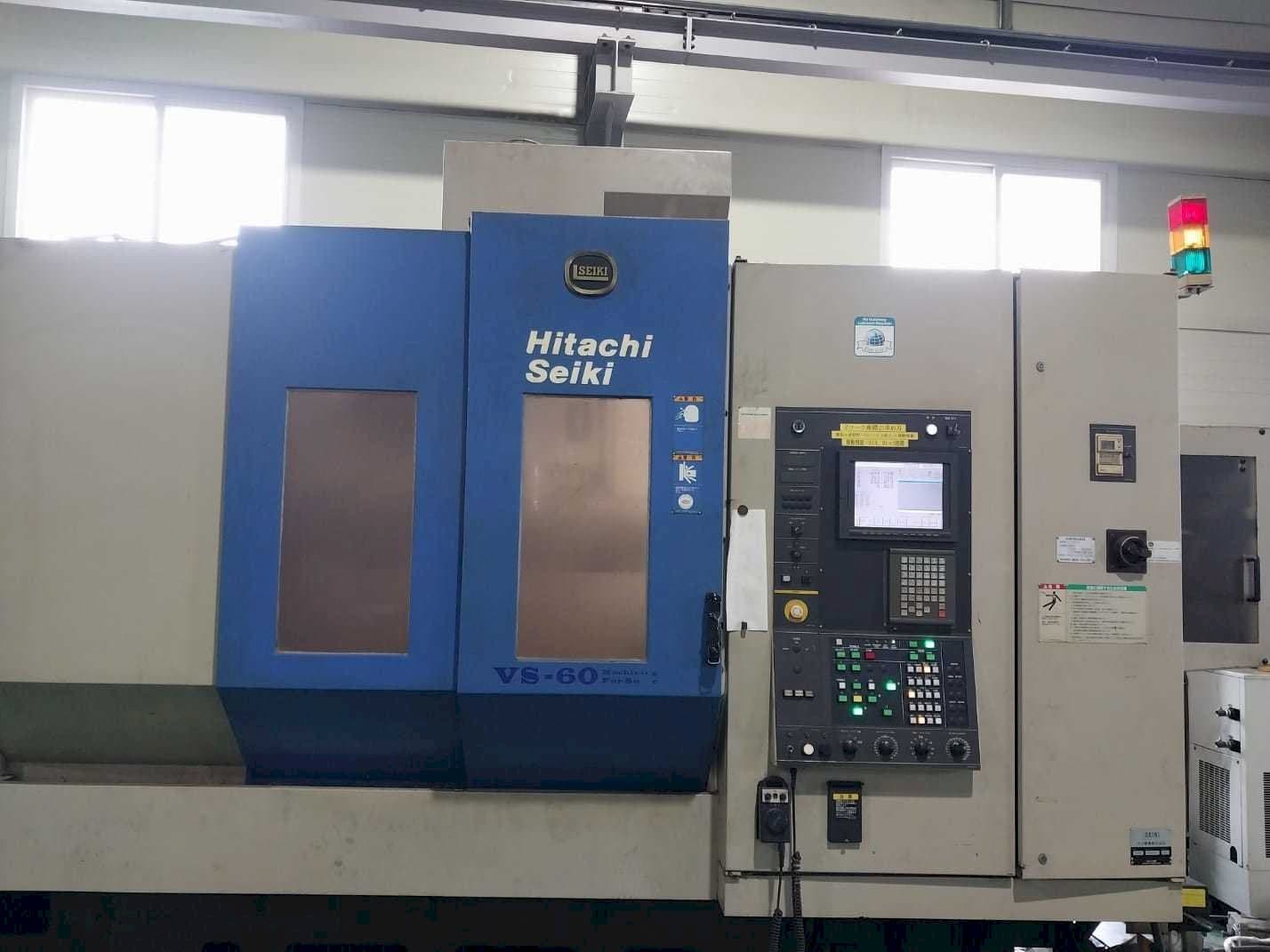 Frontansicht der HITACHI SEIKI VS60  Maschine