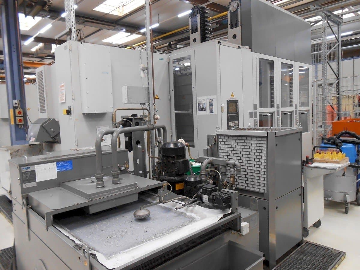 Frontansicht der Heckert HEC 500 D XXL  Maschine