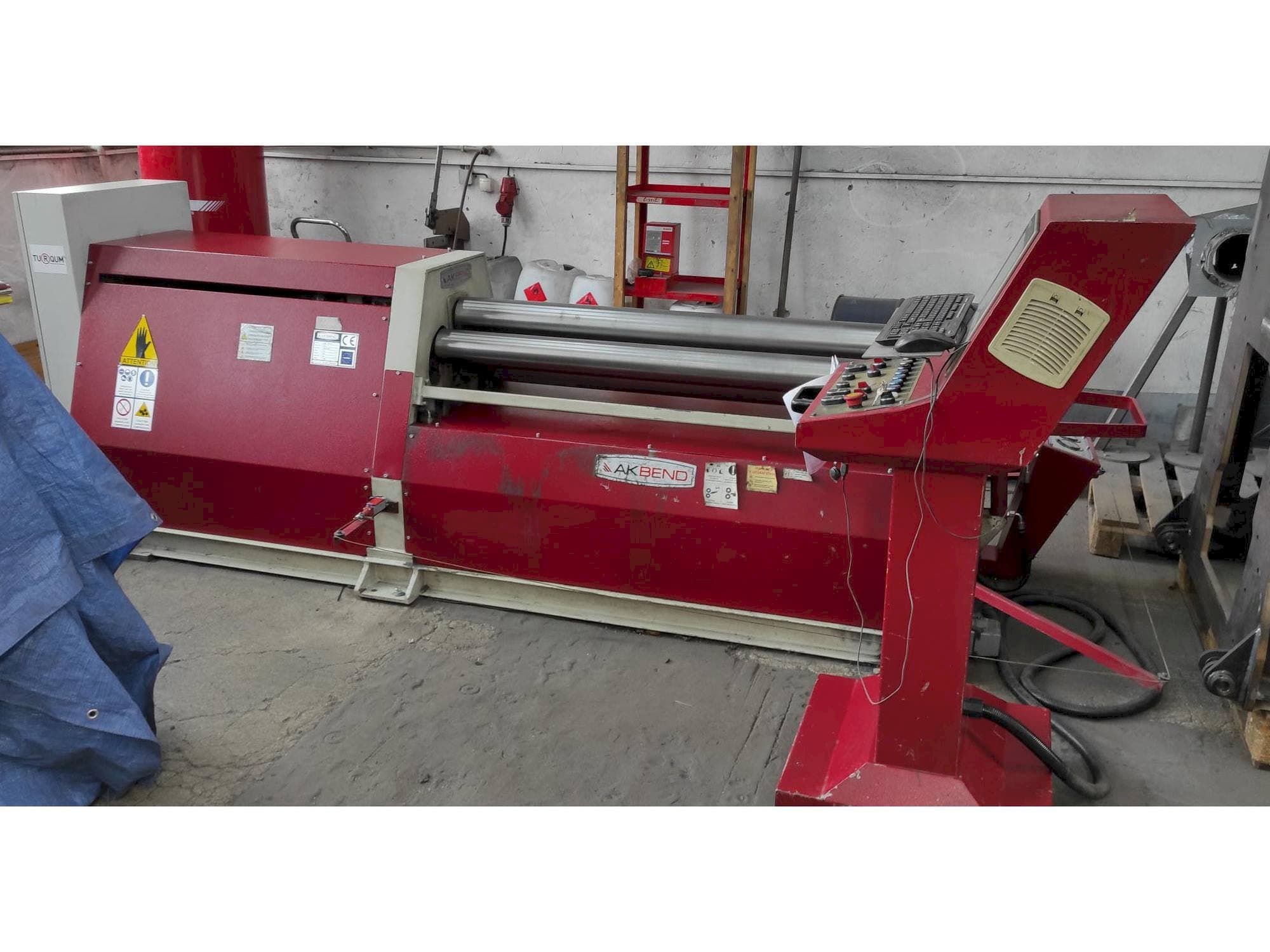 Frontansicht der AKBEND AHS 15/4-6  Maschine
