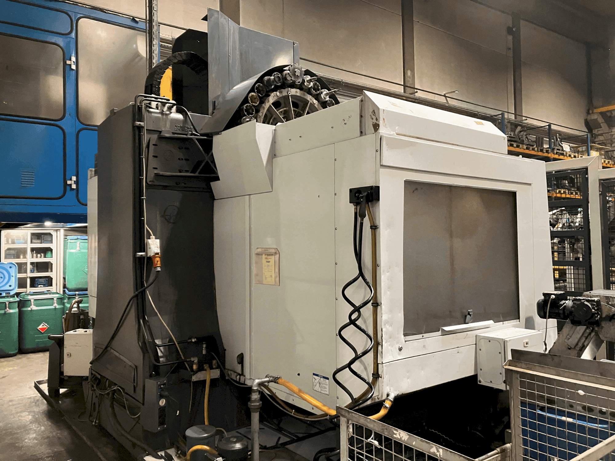 Frontansicht der HAAS VF 7/50  Maschine