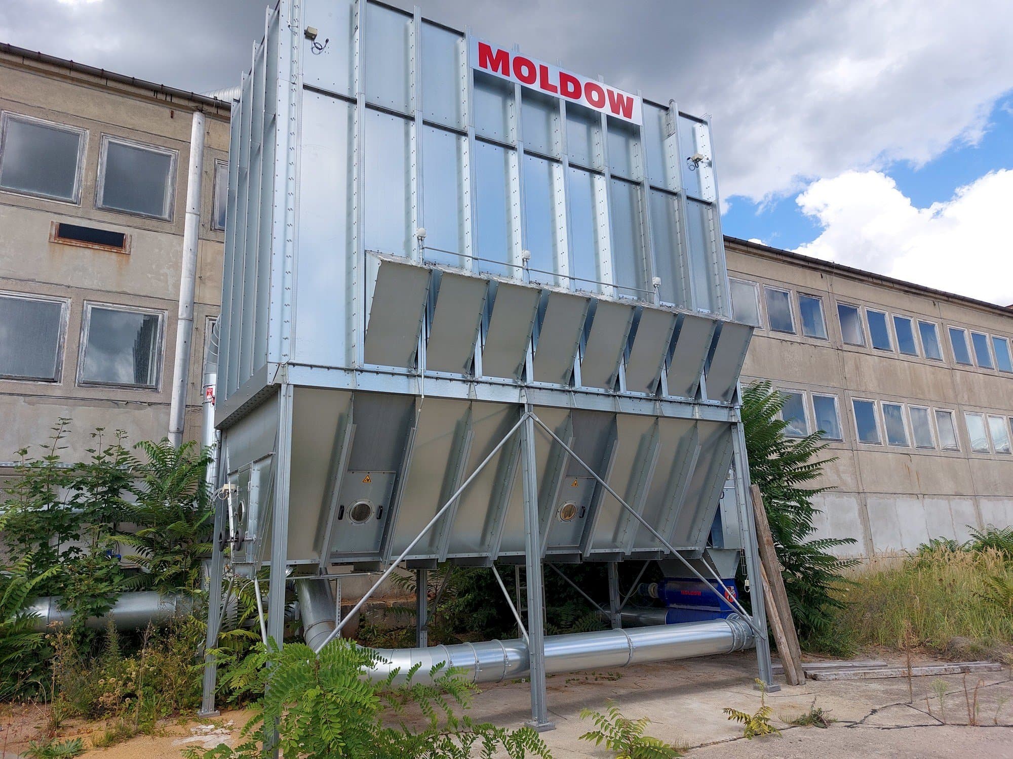 Frontansicht der MOLDOW MHL Casing EXP  Maschine