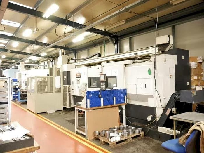 Frontansicht der Mazak INTEGREX 300 II ST  Maschine