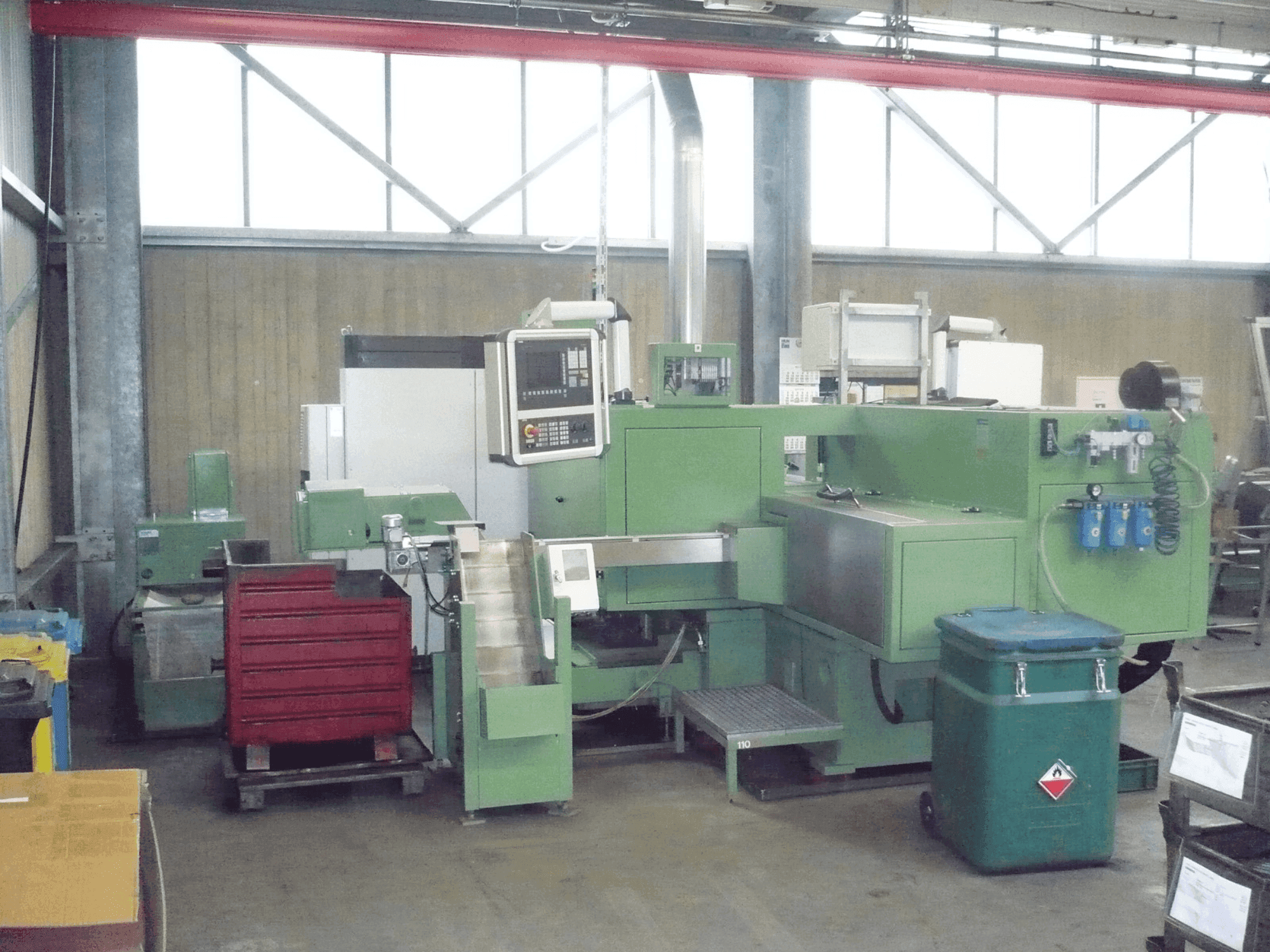 Frontansicht der HK-KON L2SDZ-6  Maschine