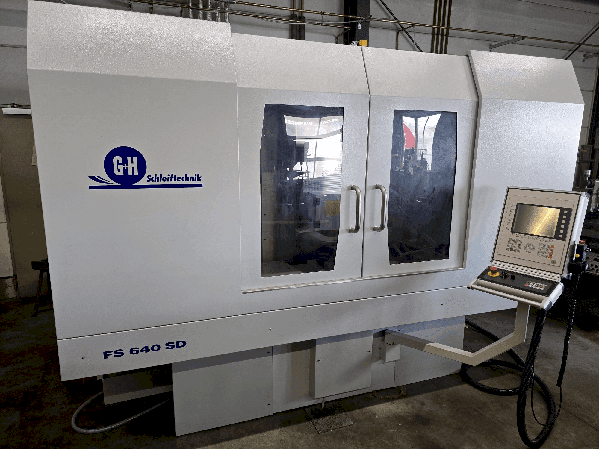 Frontansicht der GEIBEL & HOTZ FS 640 SD  Maschine