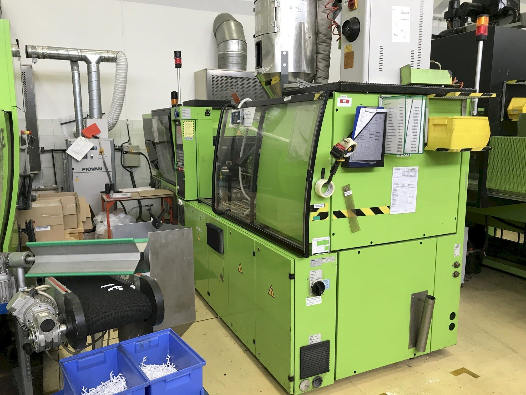 Frontansicht der ENGEL VC 500/120 Focus  Maschine