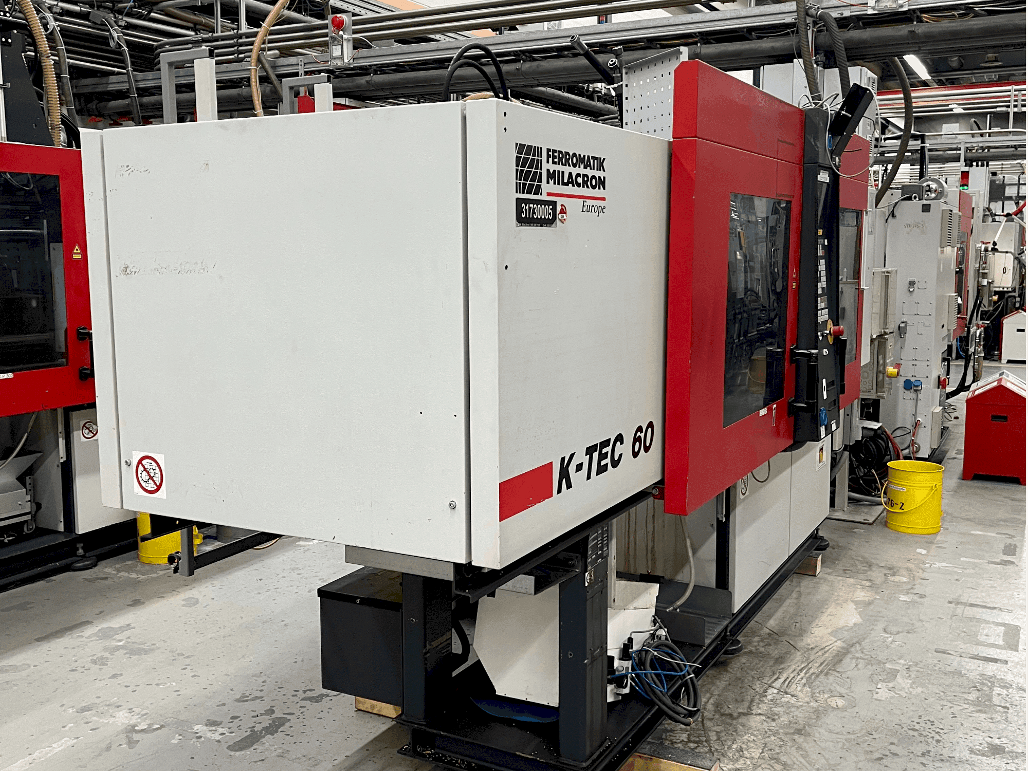 Frontansicht der FERROMATIK K-TEC 60 S  Maschine