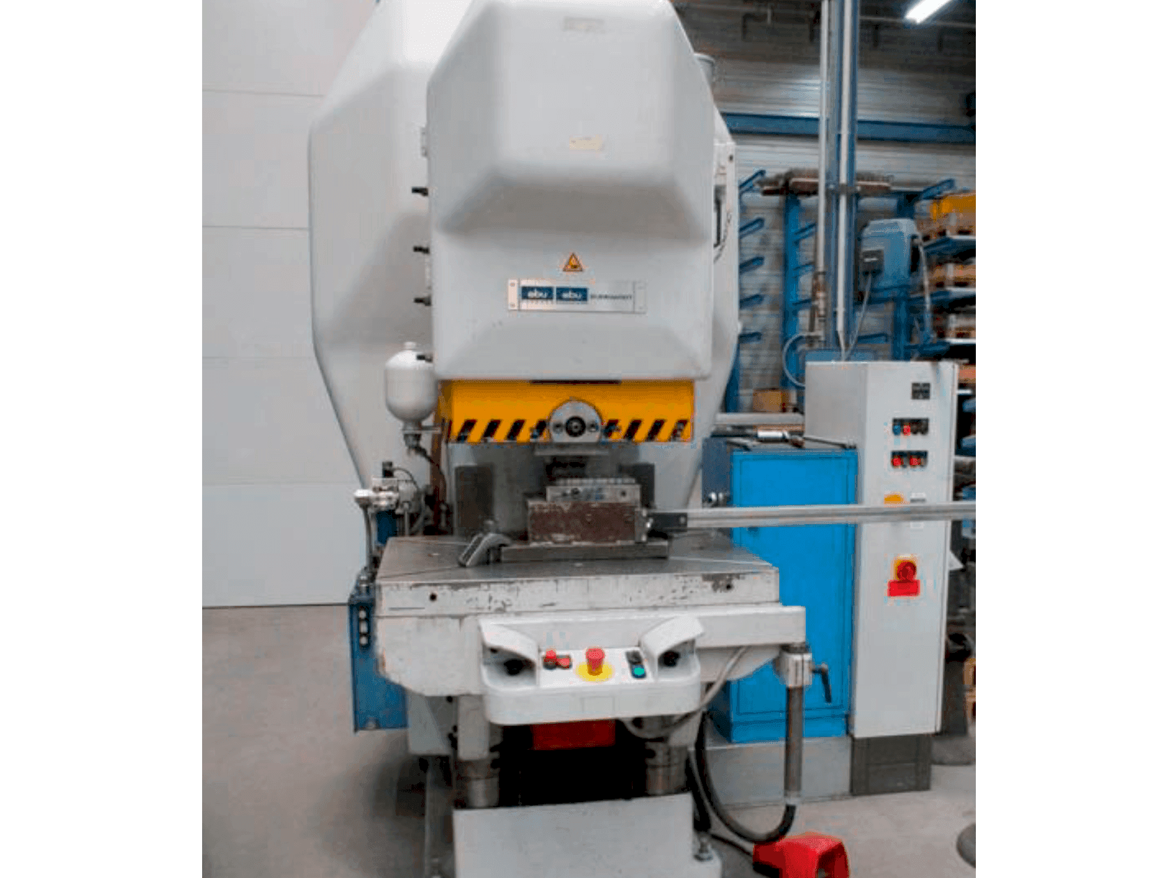 Frontansicht der Ebu H 80 RiV  Maschine