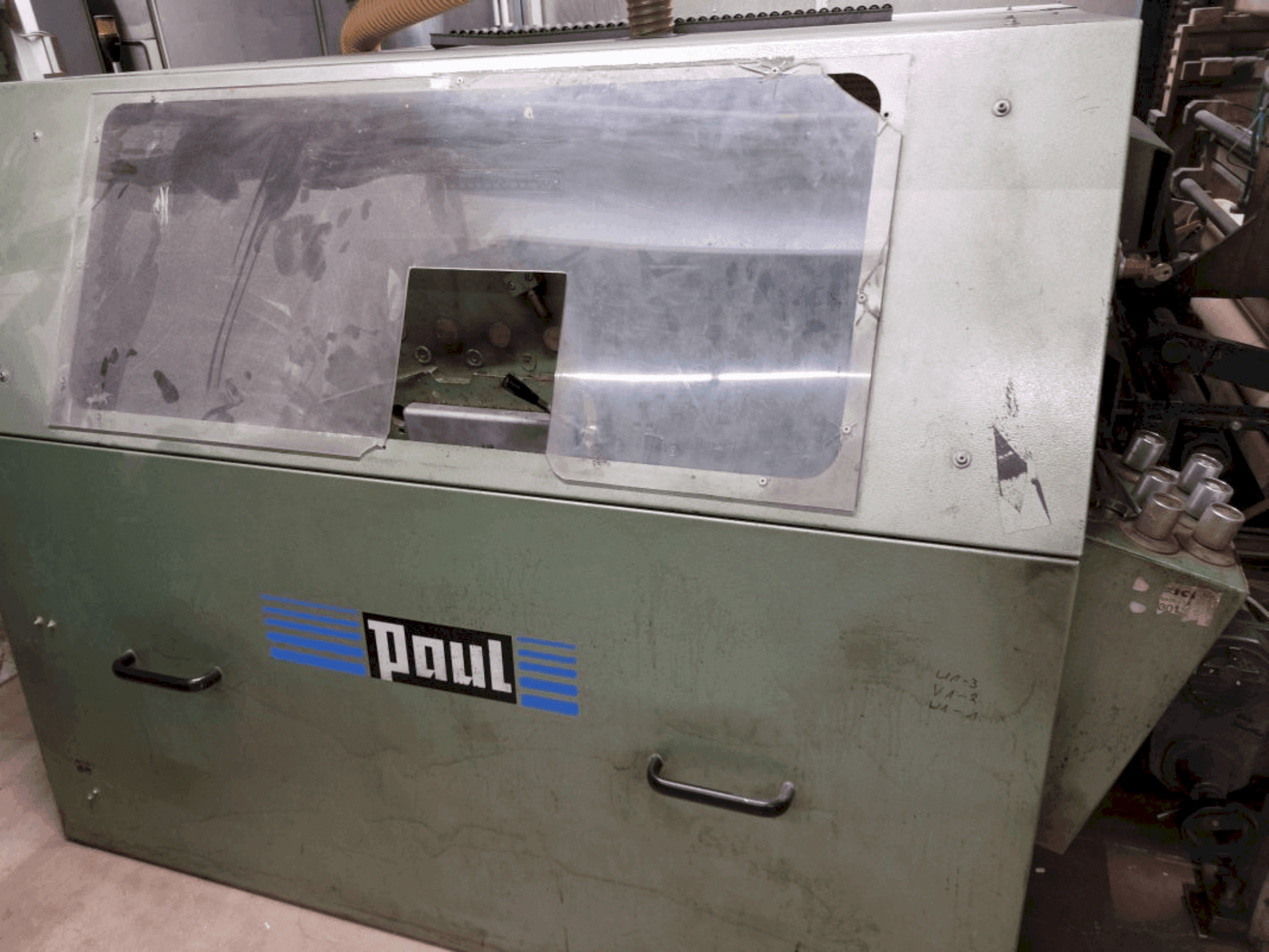 Frontansicht der Paul Reinhardt K34G / 1500  Maschine