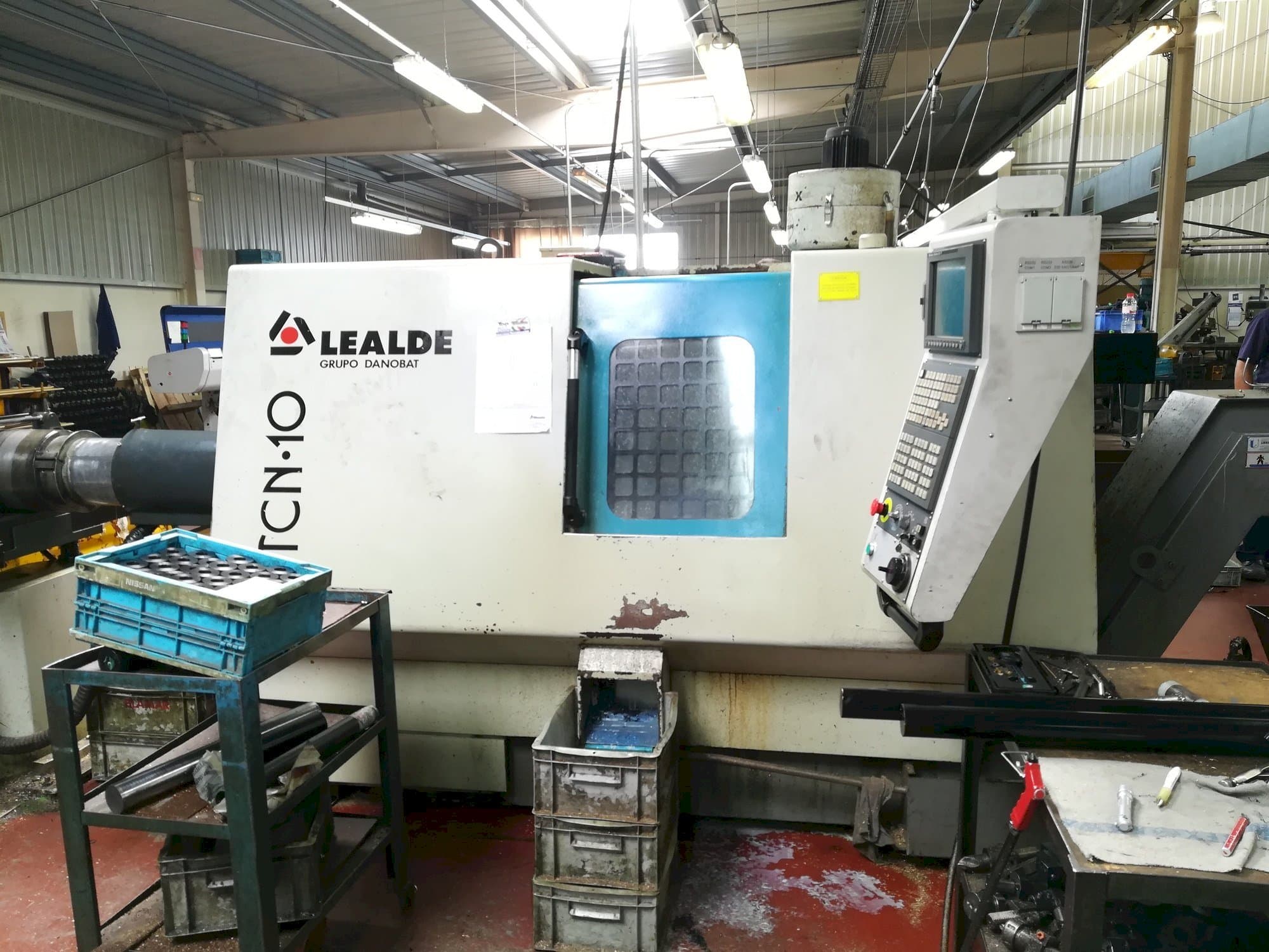 Frontansicht der Lealde TCN 10  Maschine