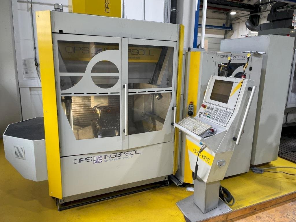 Frontansicht der OPS-INGERSOLL 650  Maschine