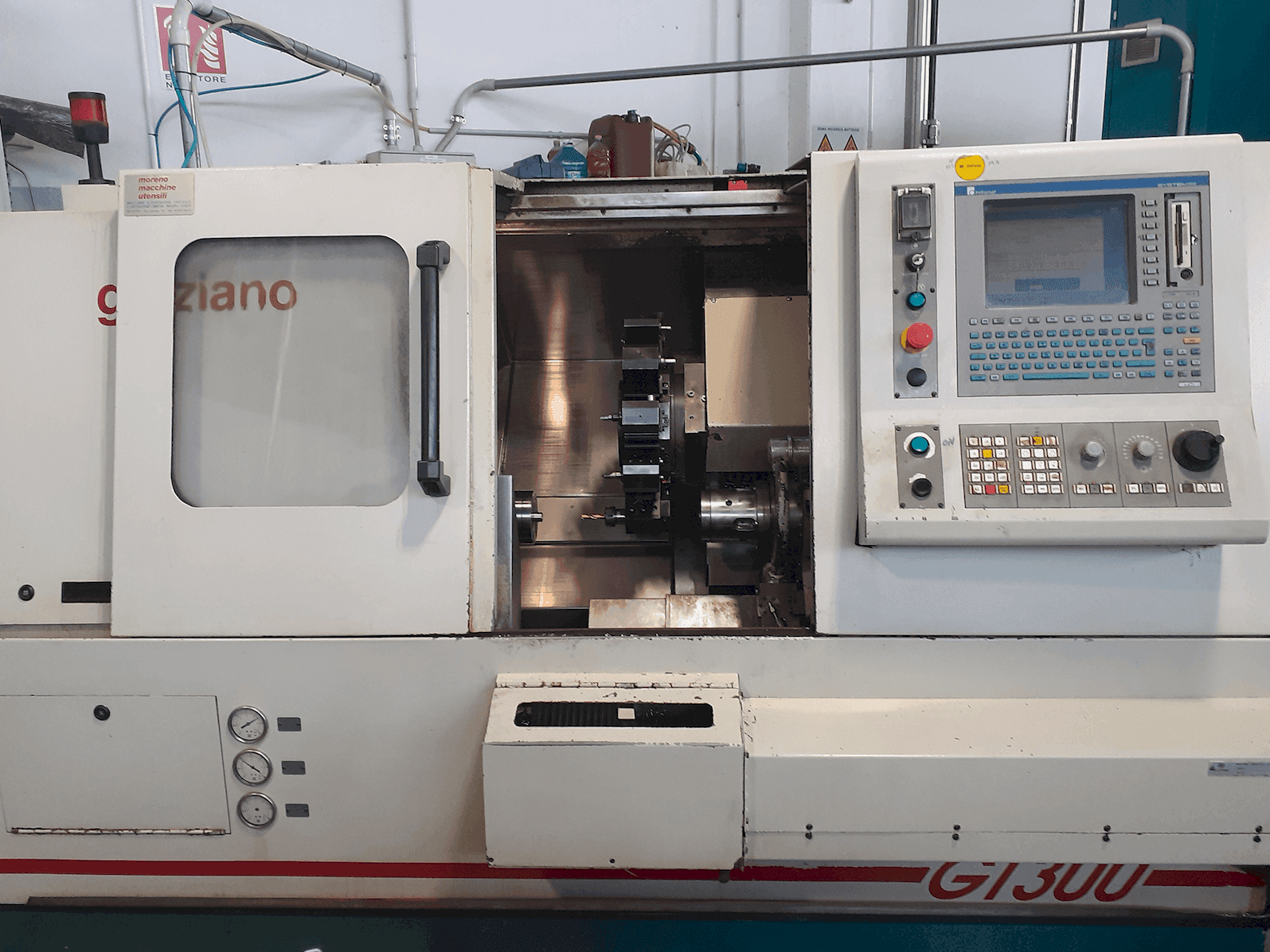 Frontansicht der Graziano GT 300  Maschine