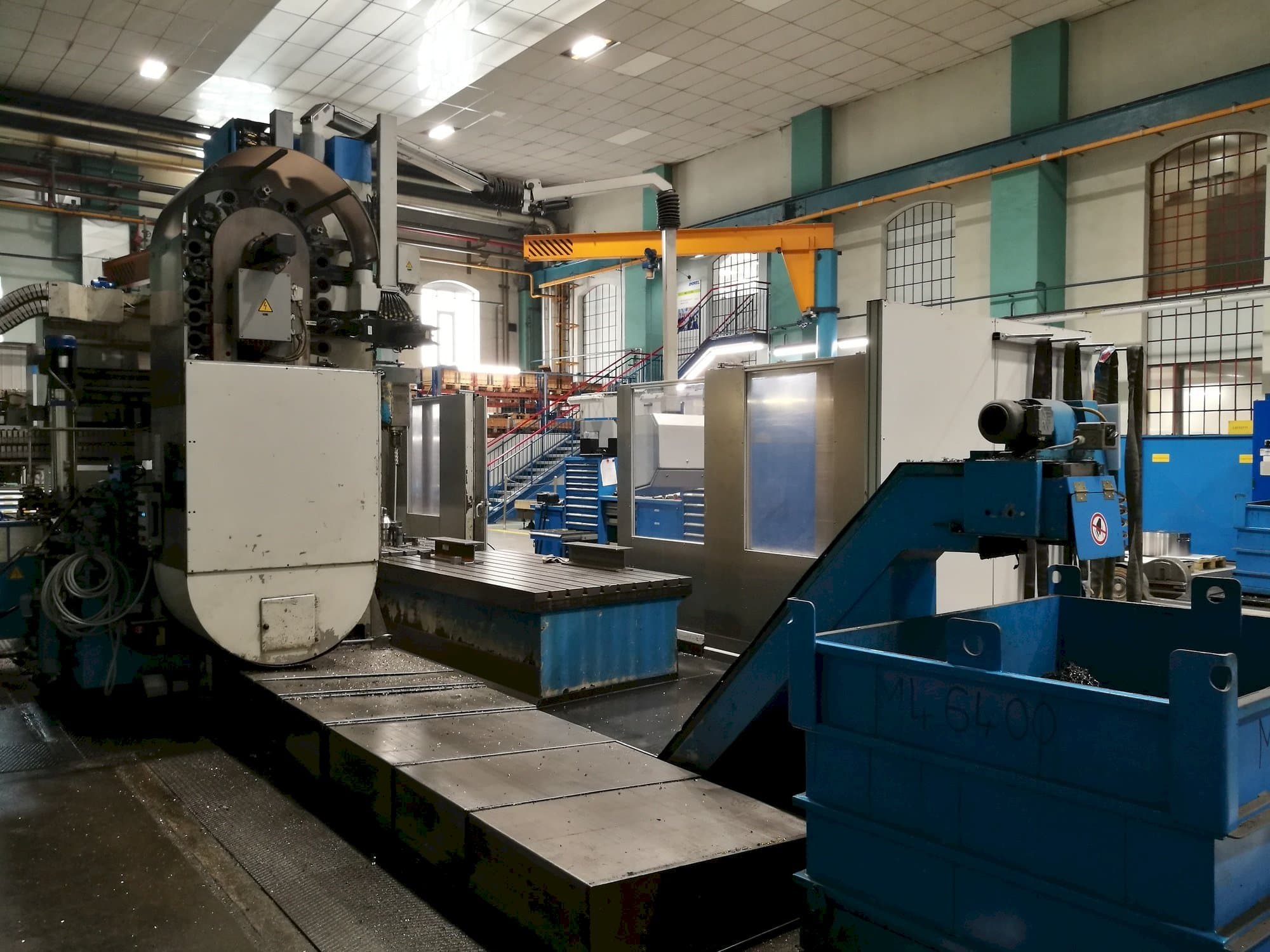 Frontansicht der Kekeisen  UFF 5000  Maschine