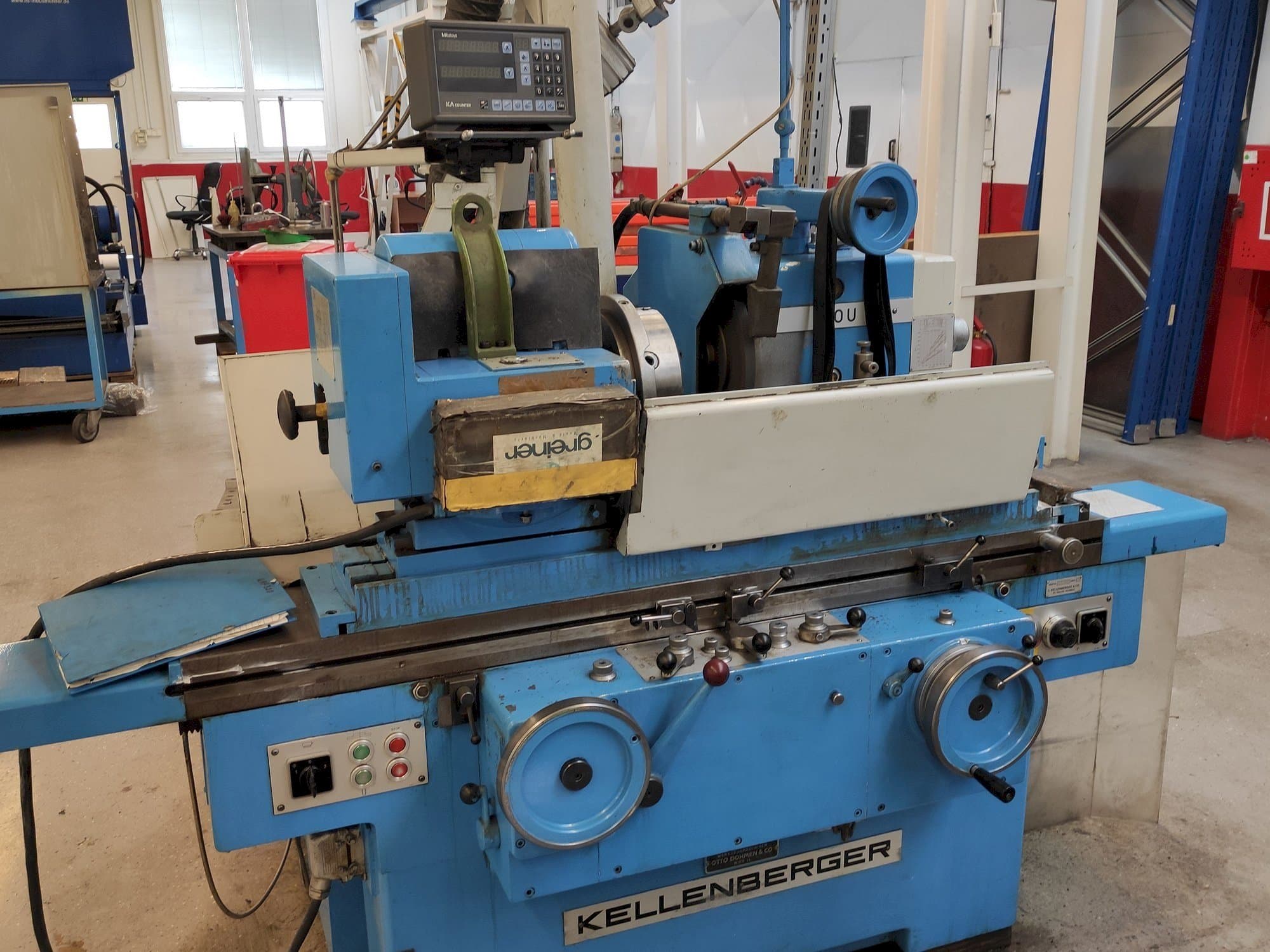 Frontansicht der KELLENBERGER 600U  Maschine