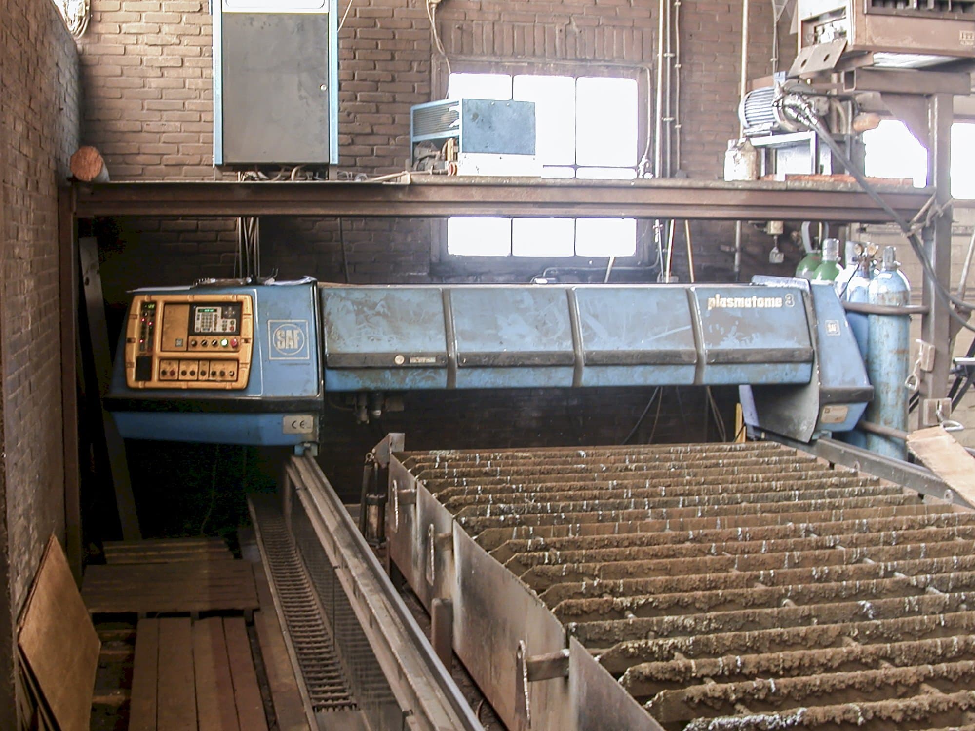 Frontansicht der SAF PLASMATOME 3 Maschine