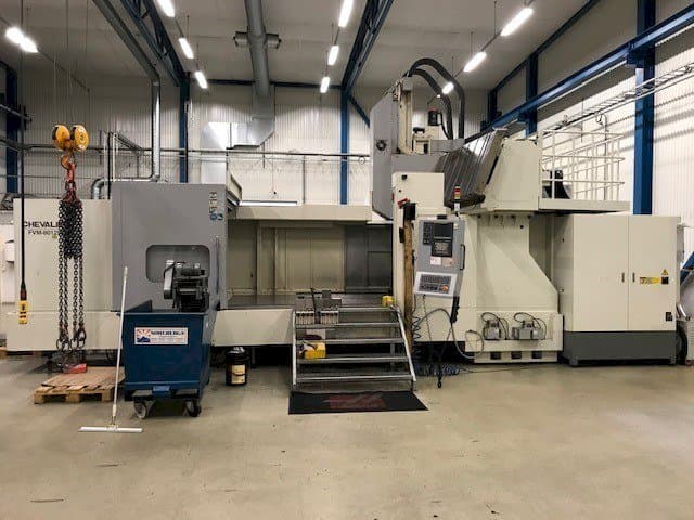 Frontansicht der Chevalier FVM-80125DC  Maschine