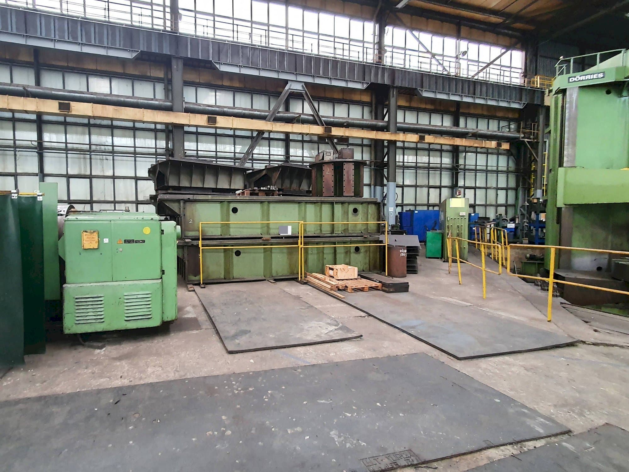 Frontansicht der DOERRIES CTE 500-V13  Maschine