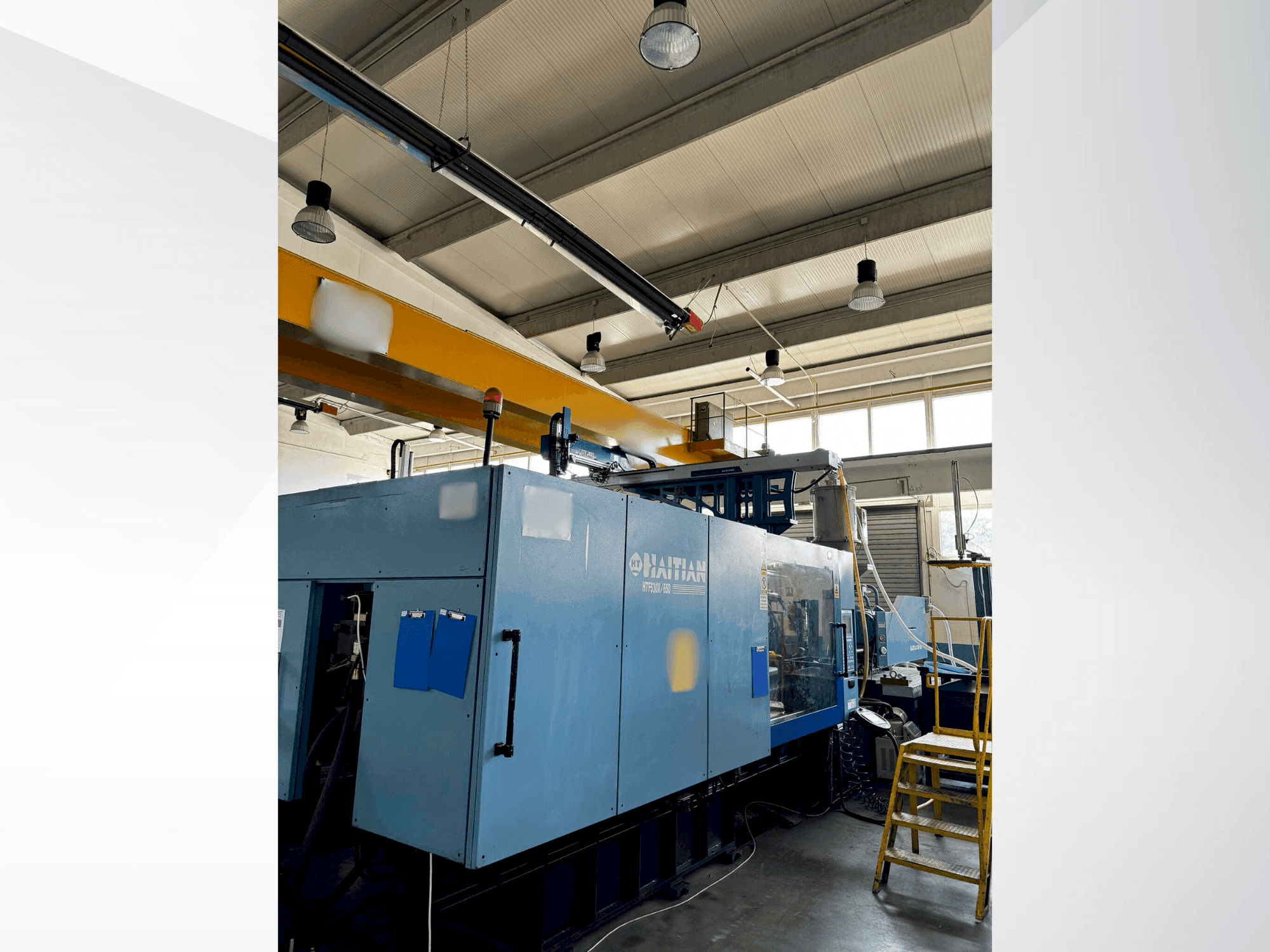 Frontansicht der HAITIAN 530/650  Maschine