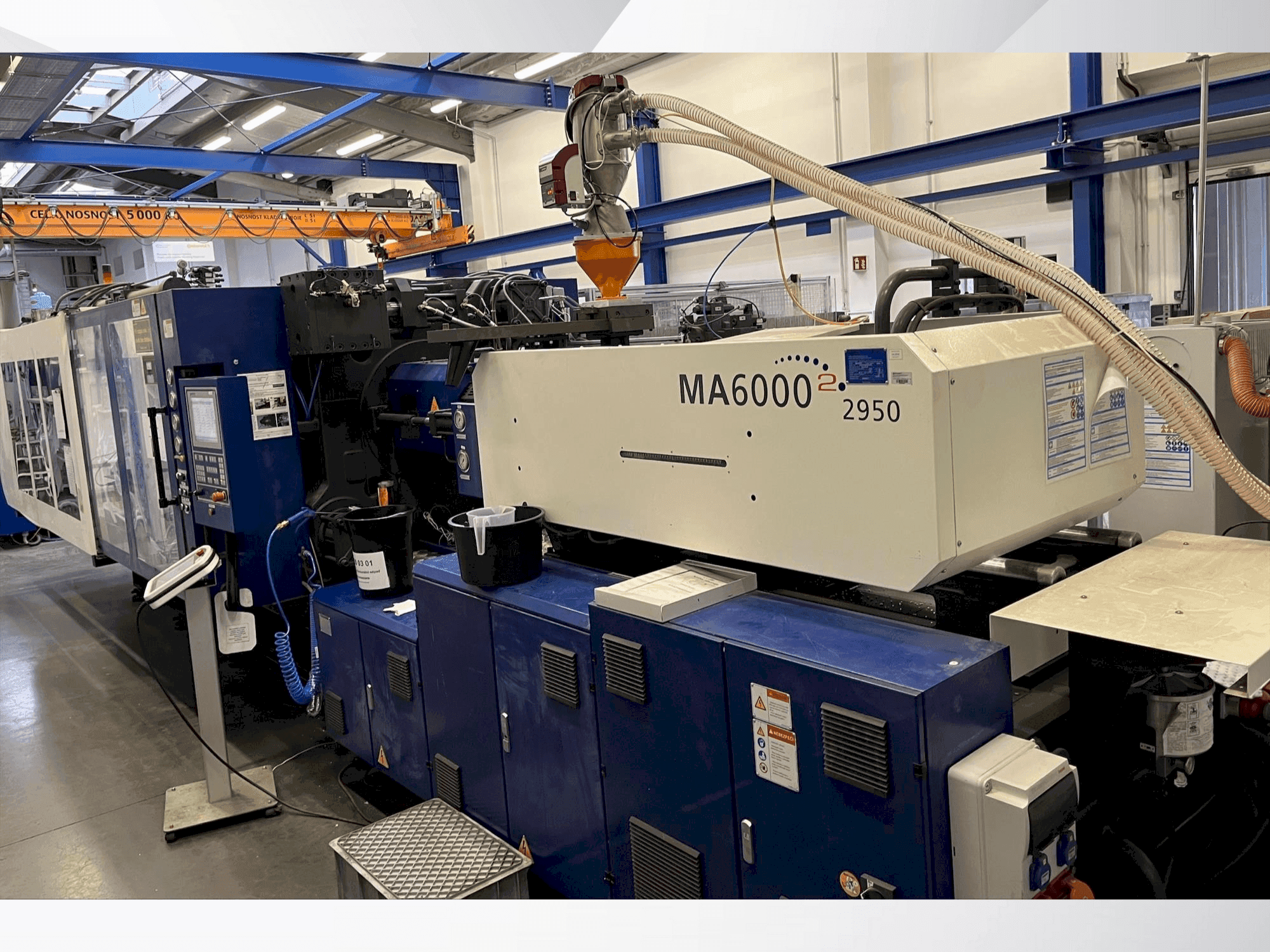 Frontansicht der HAITIAN MARS MA6000 II  Maschine