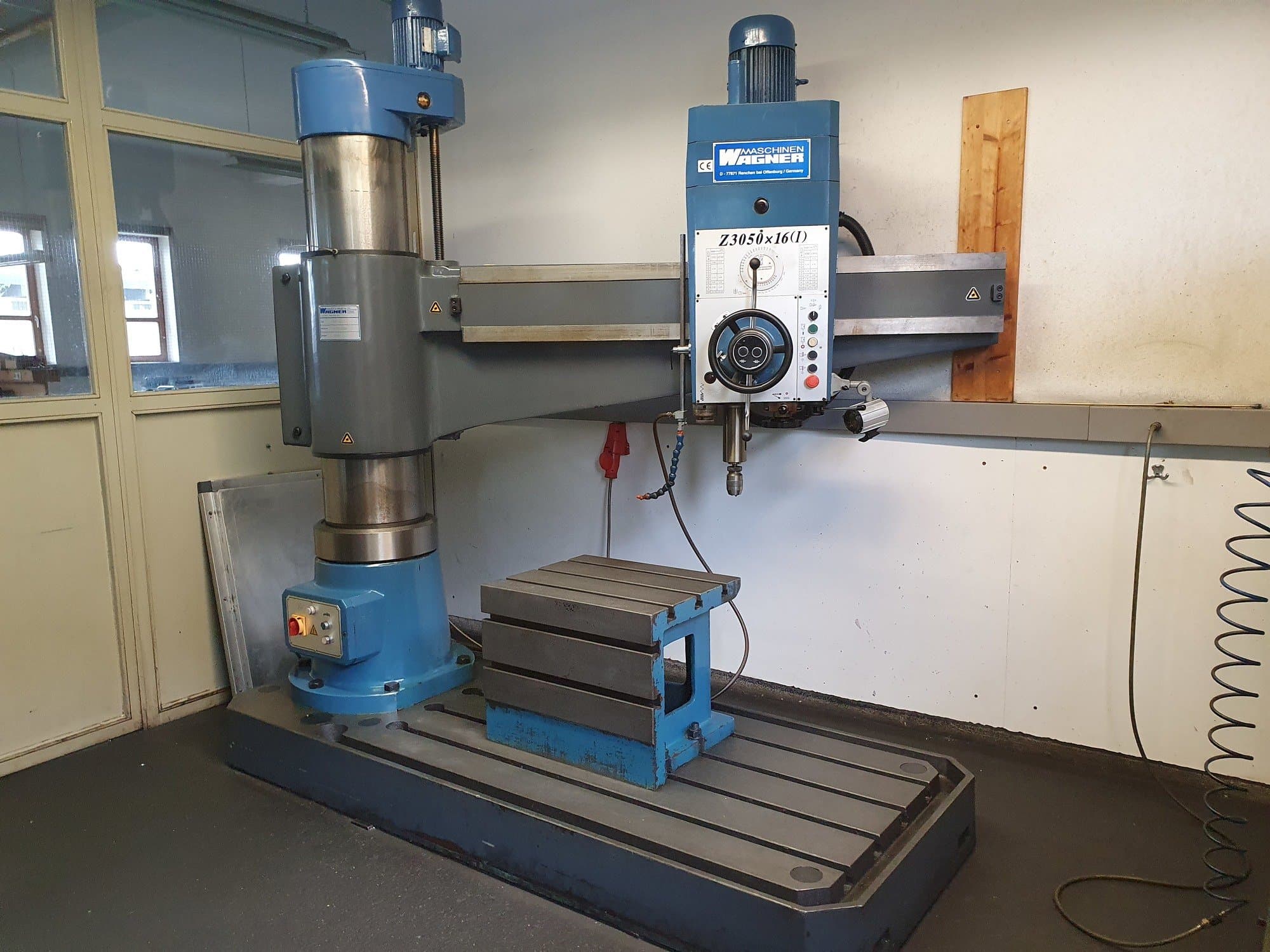 Frontansicht der WAGNER PRC50  Maschine