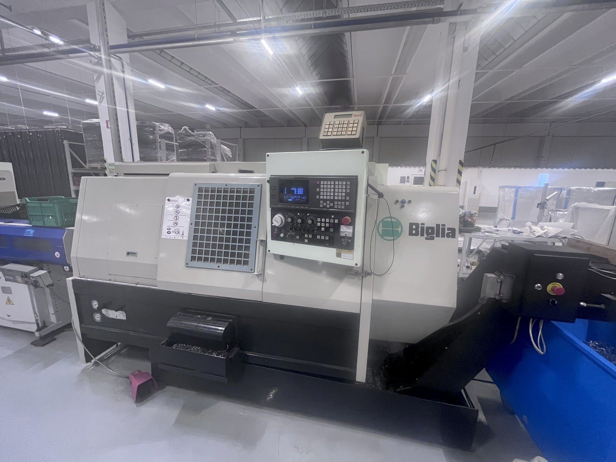 Frontansicht der Biglia B 501 MB  Maschine