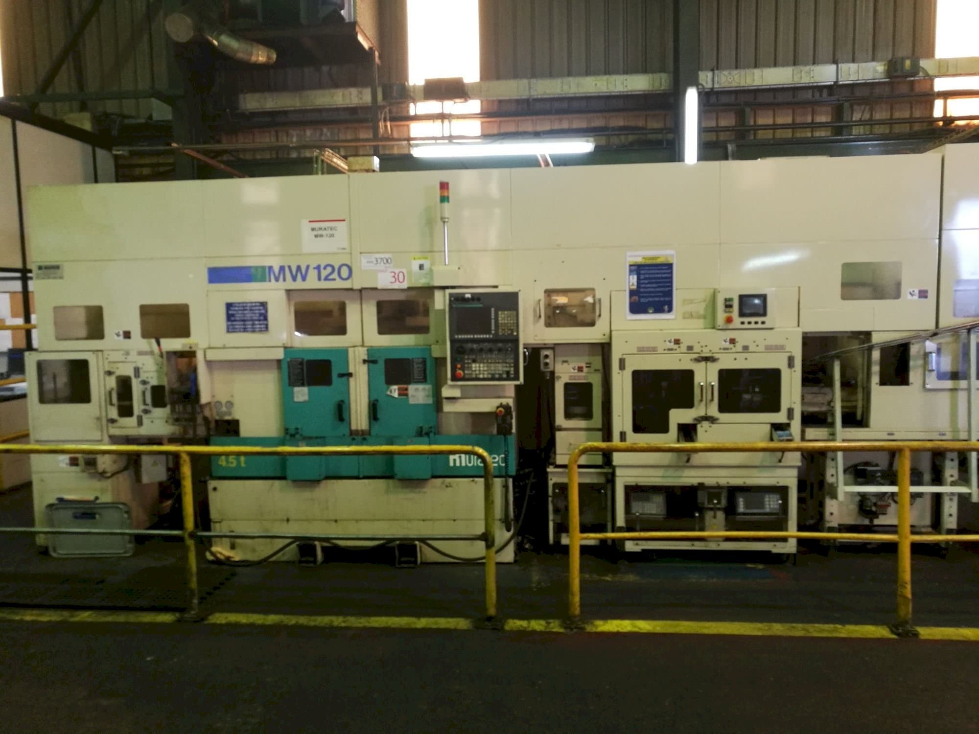 Frontansicht der Muratec MW120  Maschine