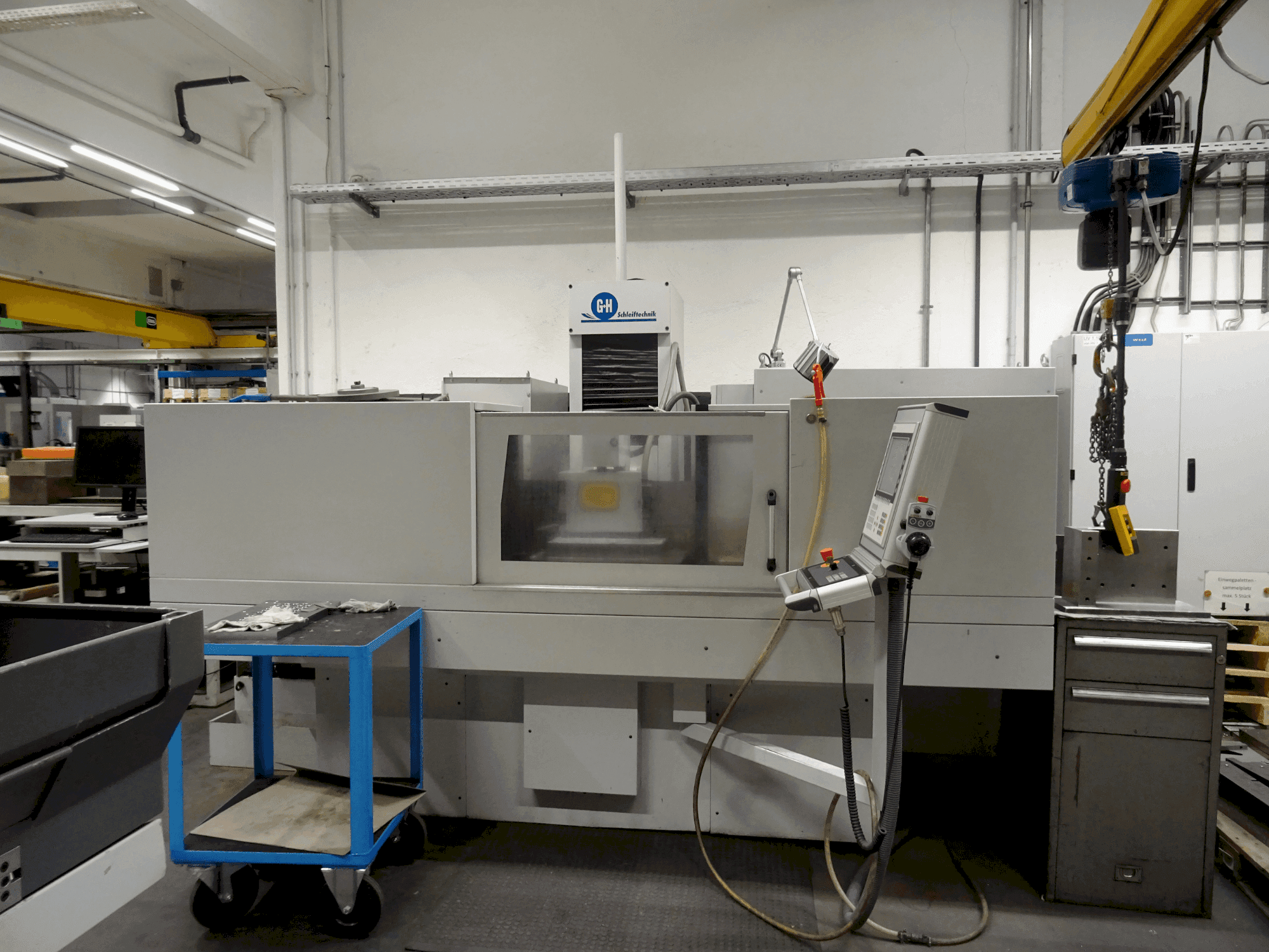 Frontansicht der GEIBEL & HOTZ FS 640 Z CB  Maschine