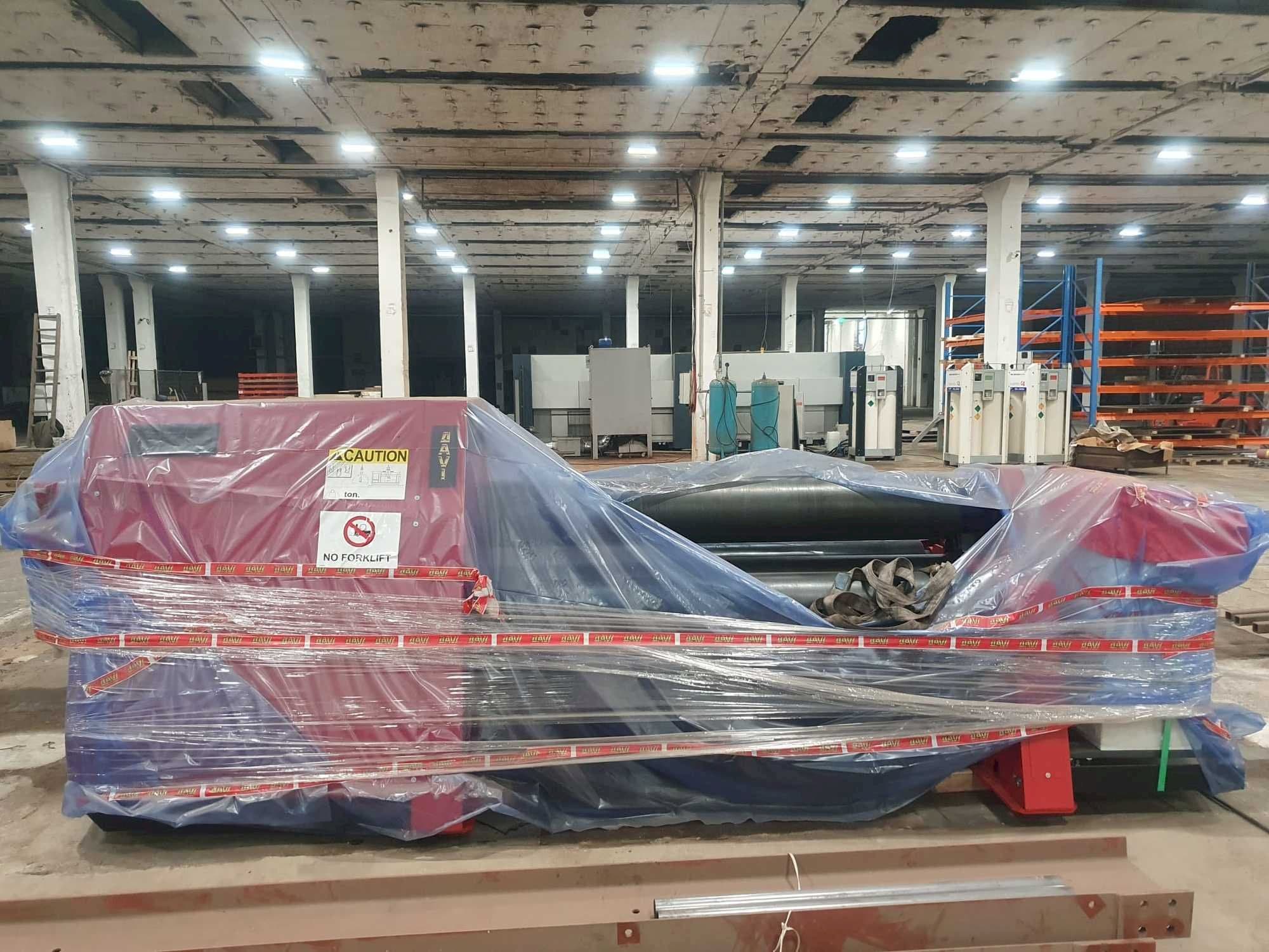 Frontansicht der Davi MCB E20  Maschine