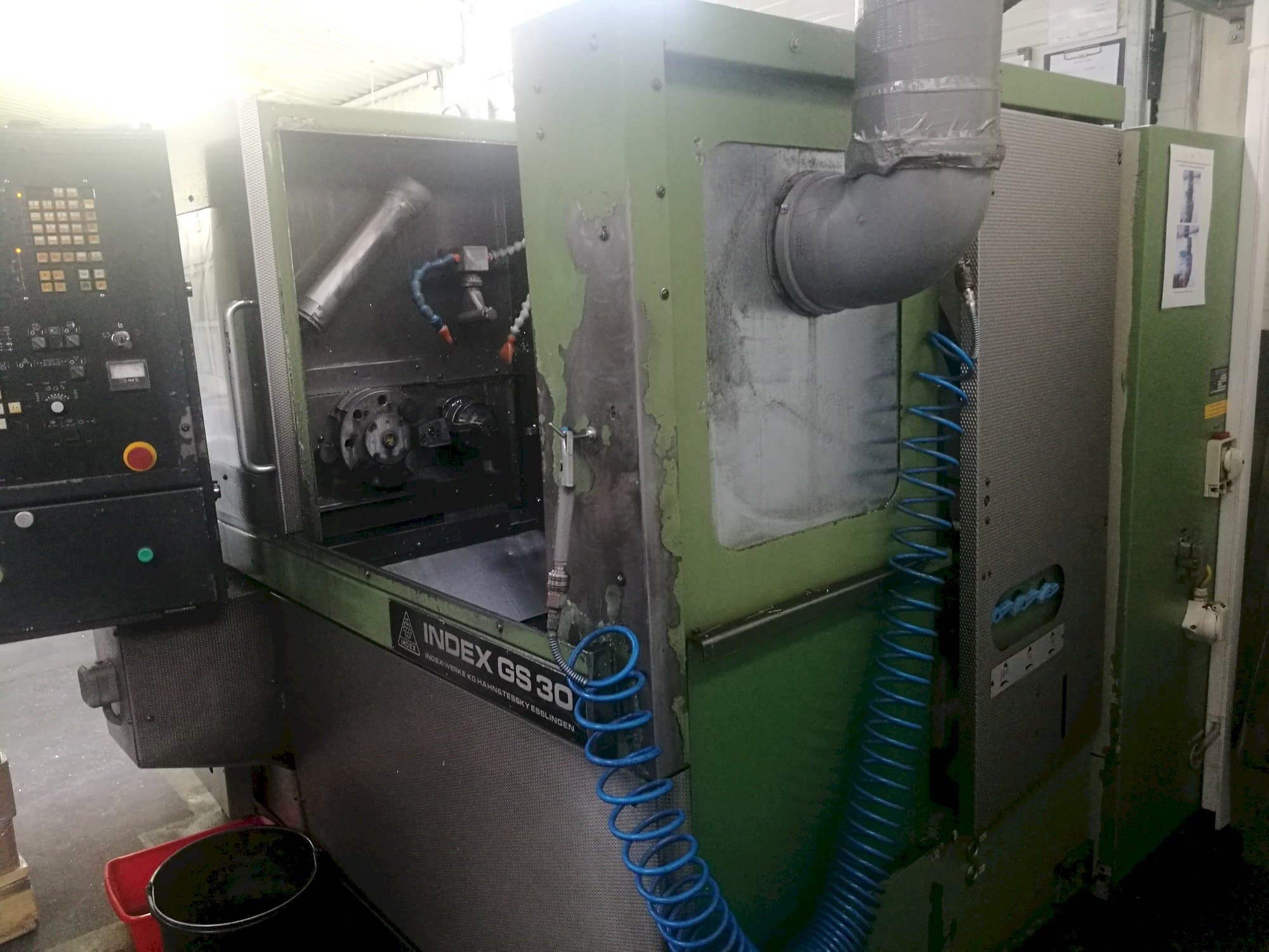 Frontansicht der Index GS 30  Maschine