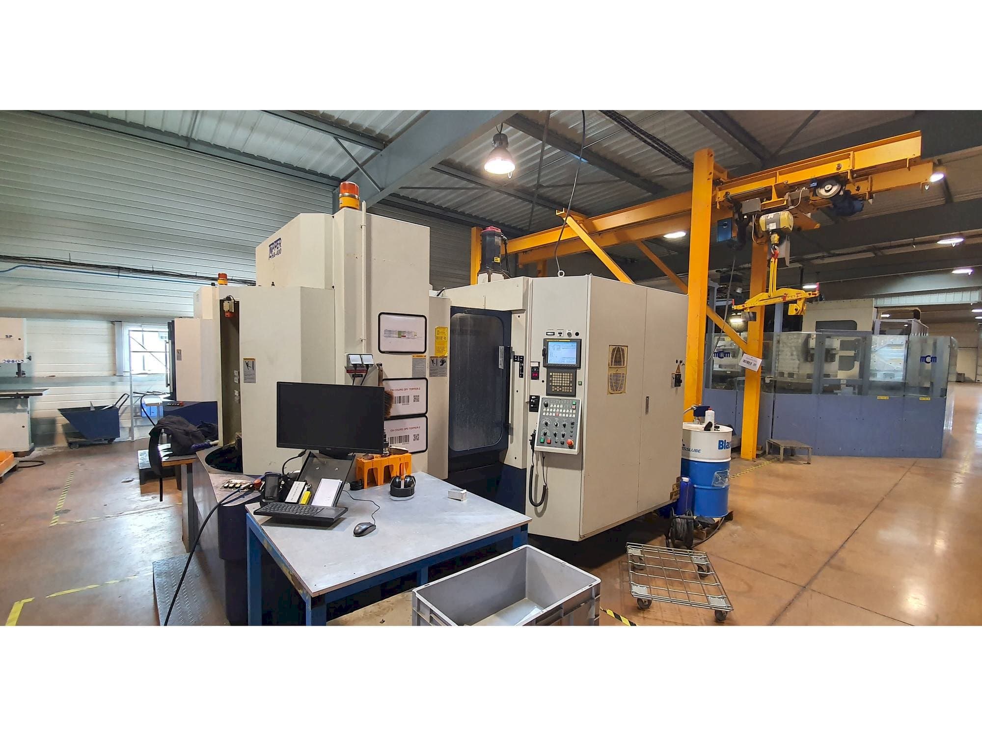 Frontansicht der Tongtai H400  Maschine